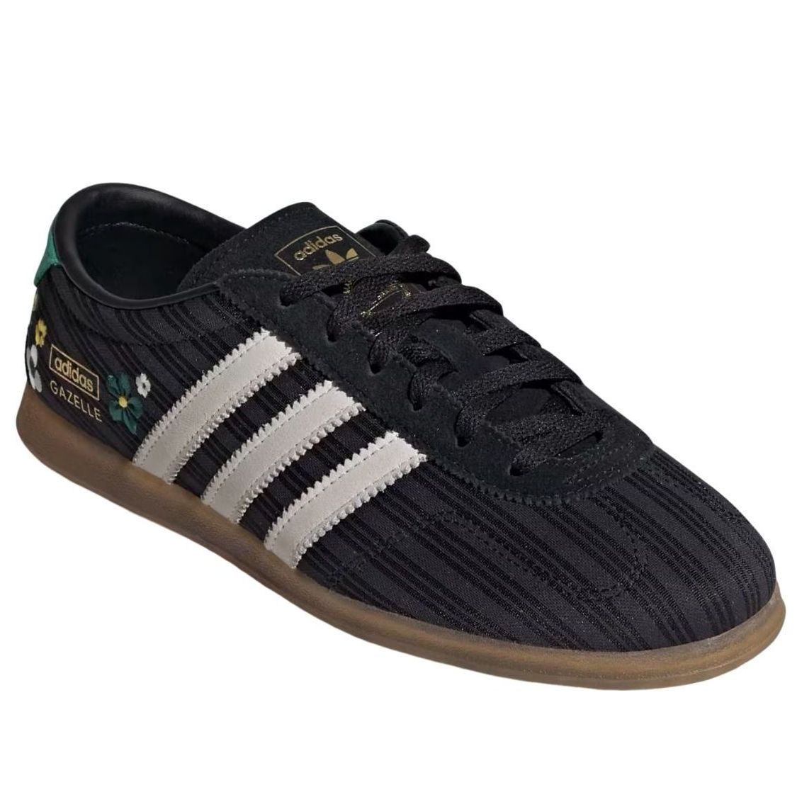 (WMNS) adidas Gazelle Lo Pro 'Black White Gum' IH1890