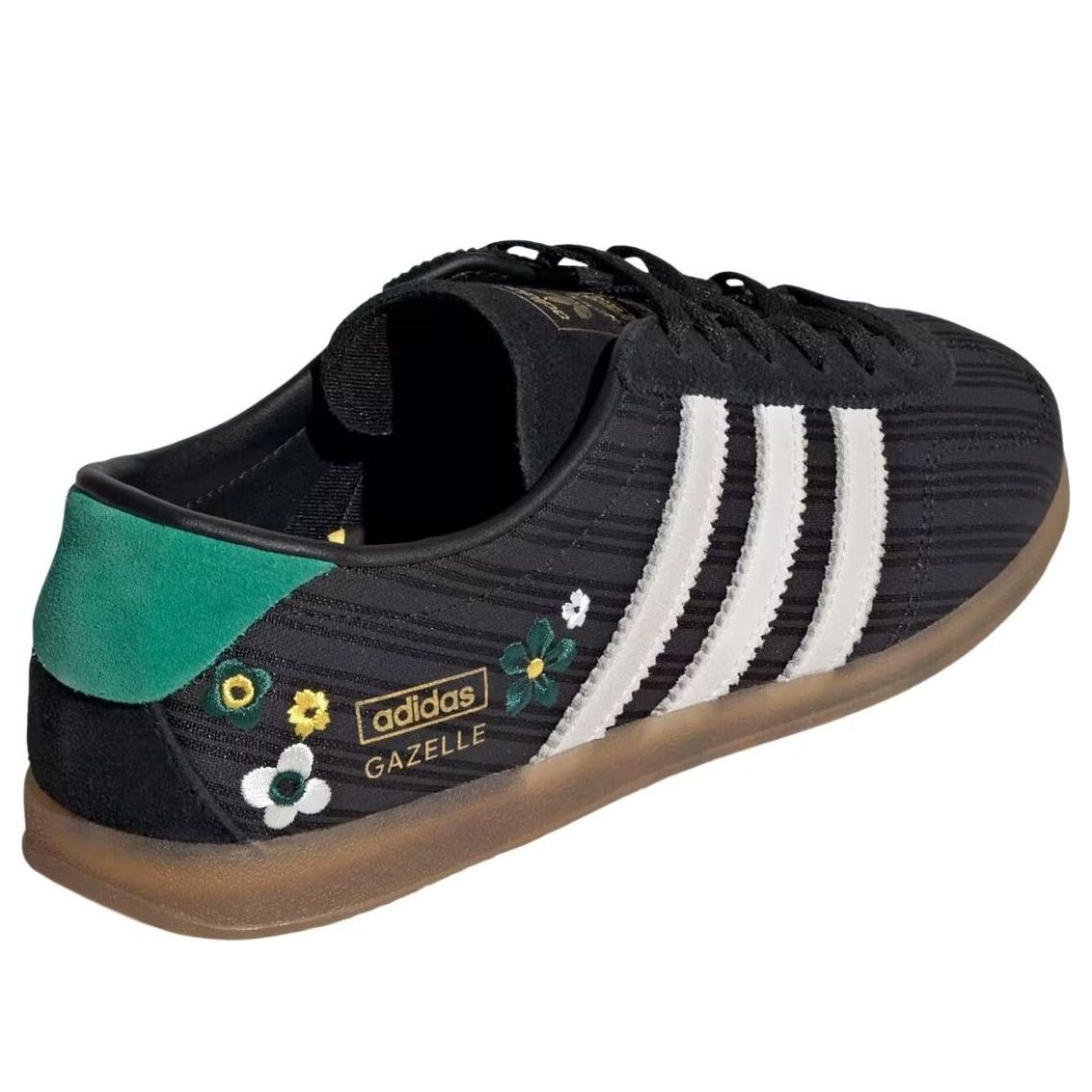 (WMNS) adidas Gazelle Lo Pro 'Black White Gum' IH1890