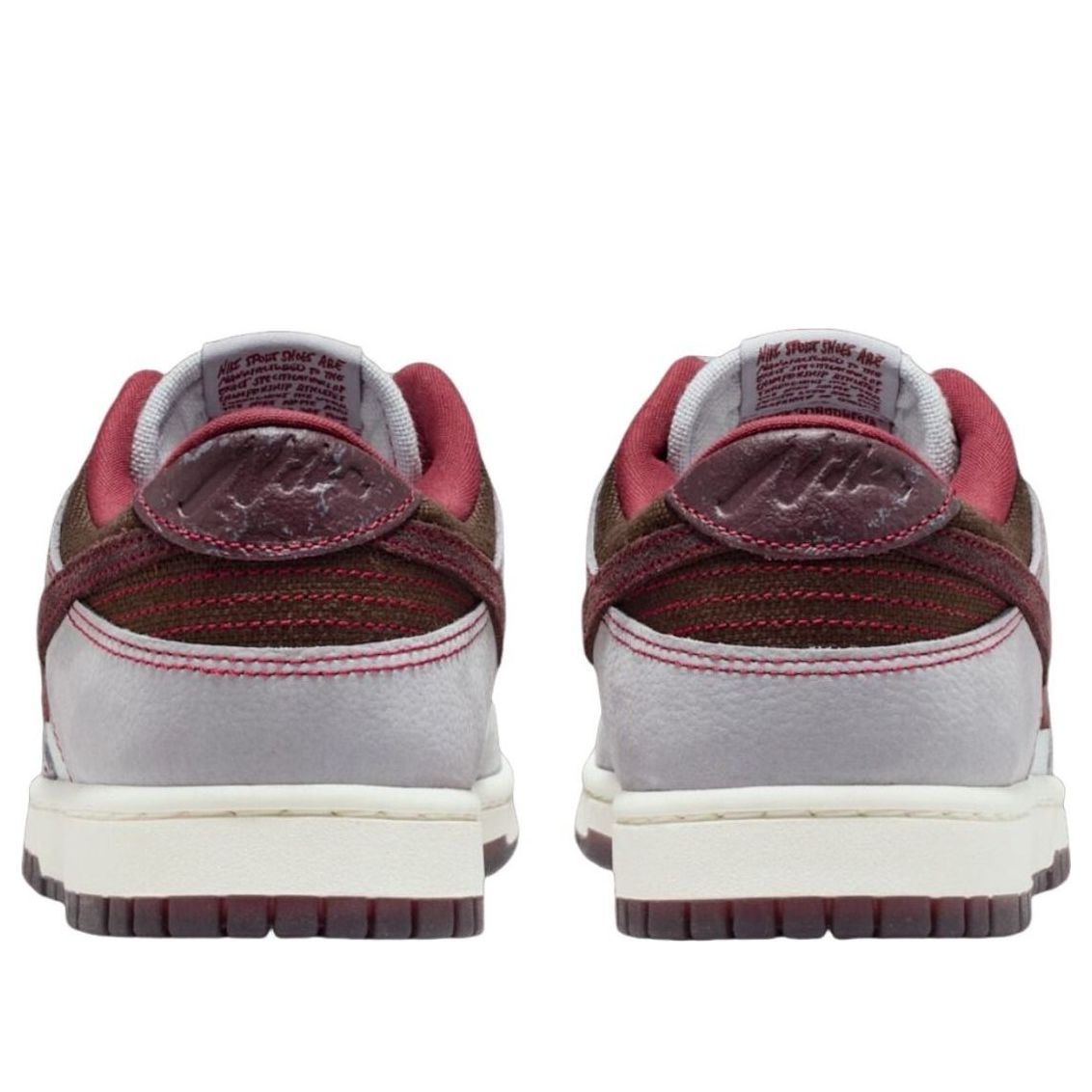 Nike Dunk Low Canvas 'Pure Platinum Burgundy Crush' IH1942-001