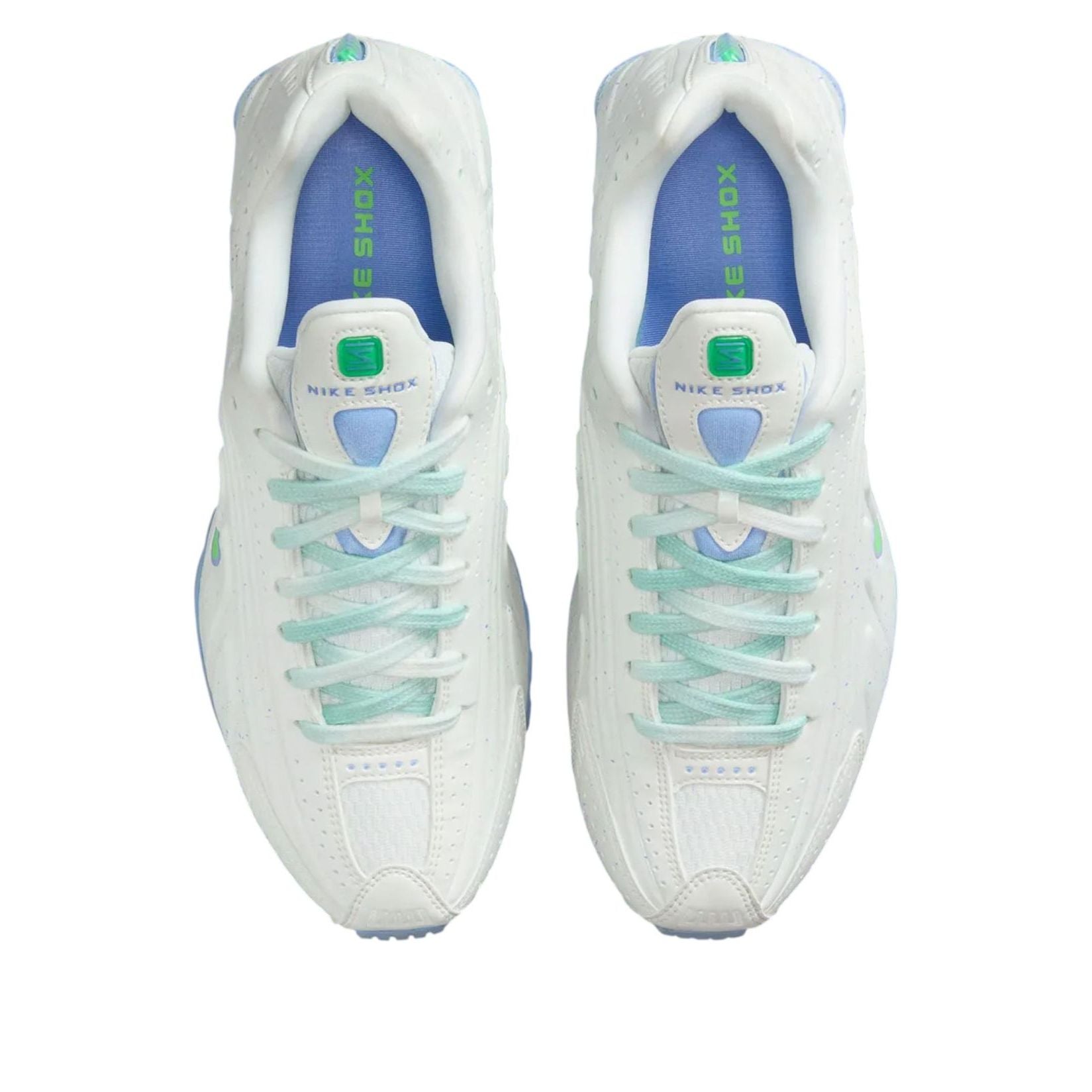 (WMNS) Nike Shox R4 AB 'White Green Strike Royal Pulse' IH2343-100