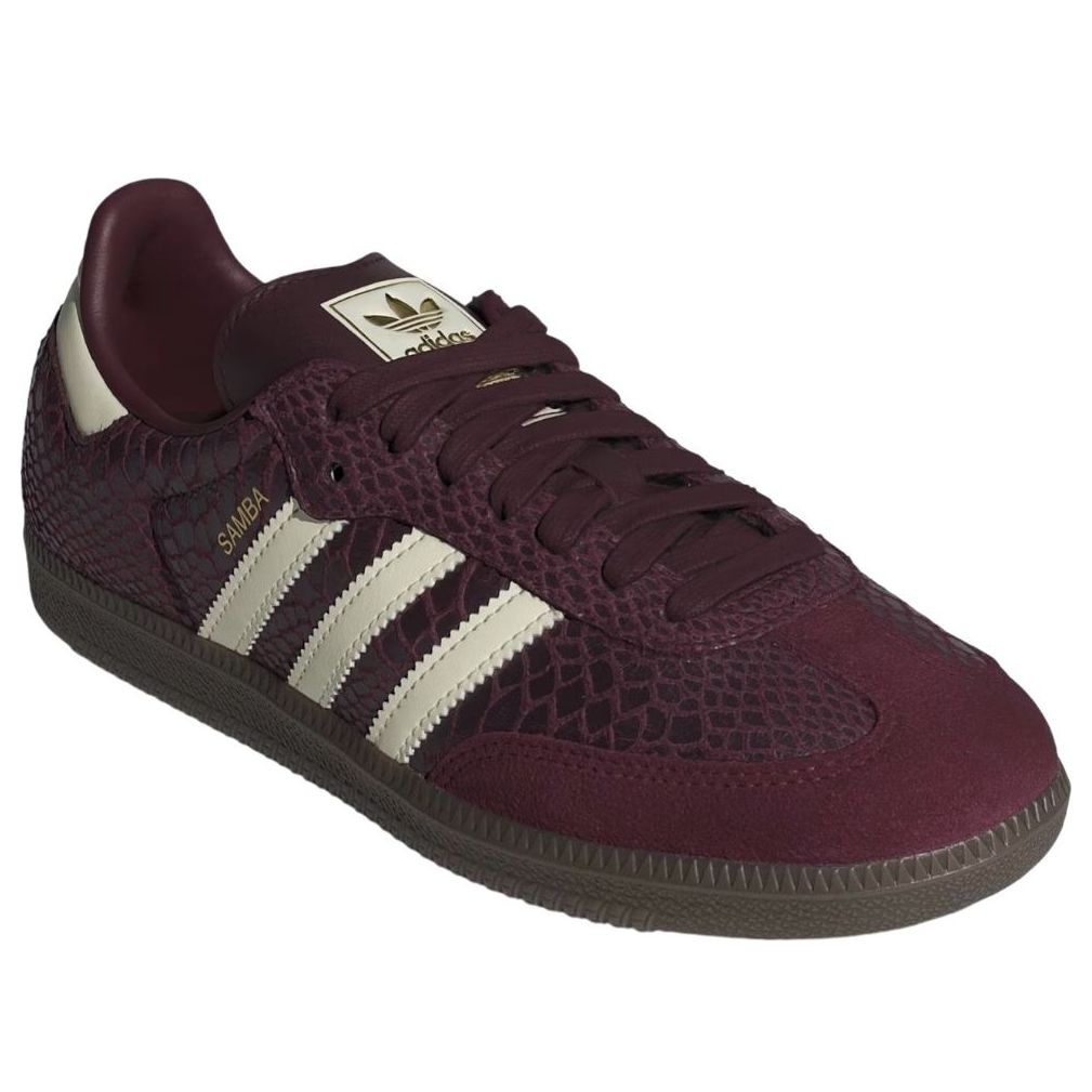 (WMNS) adidas Samba 'Maroon Python' IH3979