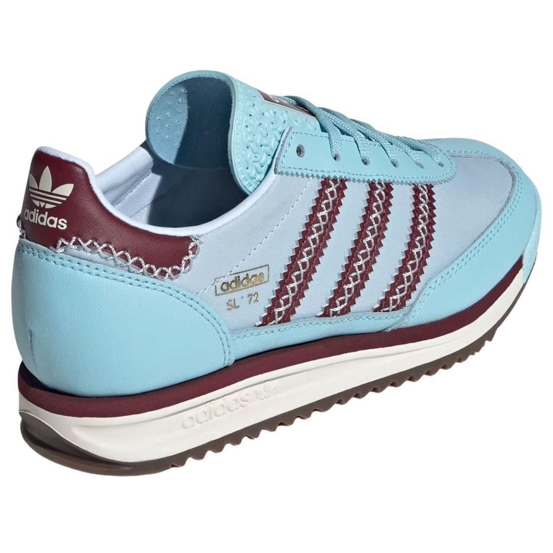 (GS) adidas SL 72 RS 'Crystal Sky Shadow Red' IH6642
