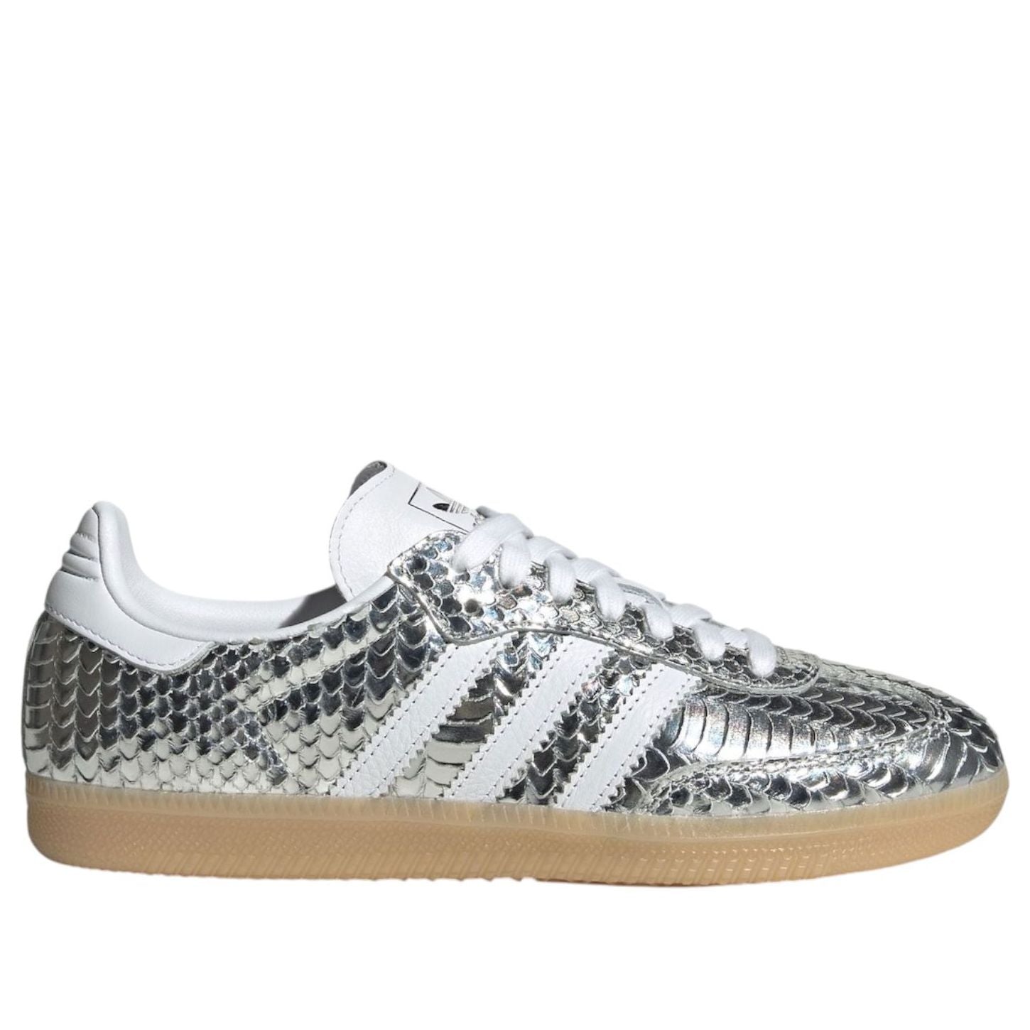 (WMNS) adidas Samba Patent Snakeskin 'Silver Metallic' IH9016