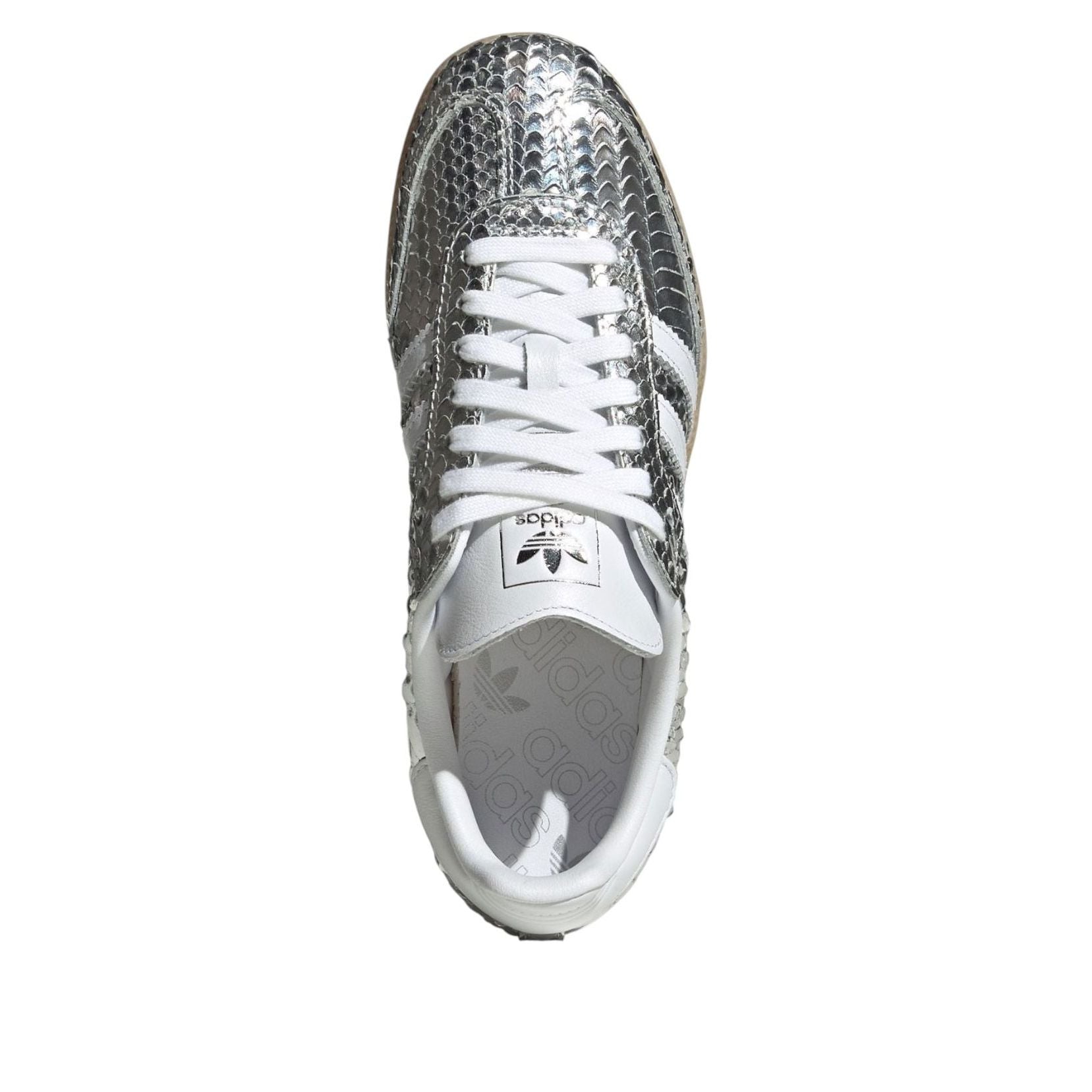(WMNS) adidas Samba Patent Snakeskin 'Silver Metallic' IH9016