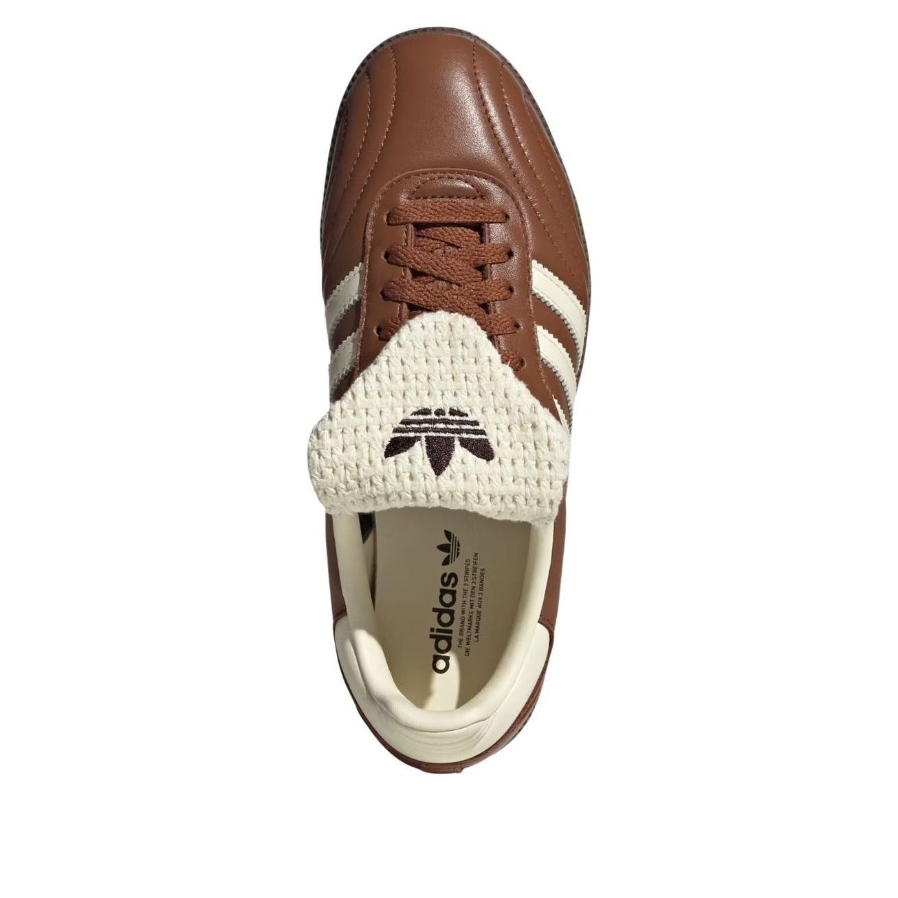 (WMNS) adidas Samba Long Tongue 'Dusky Bronze Cream White'  IH9032