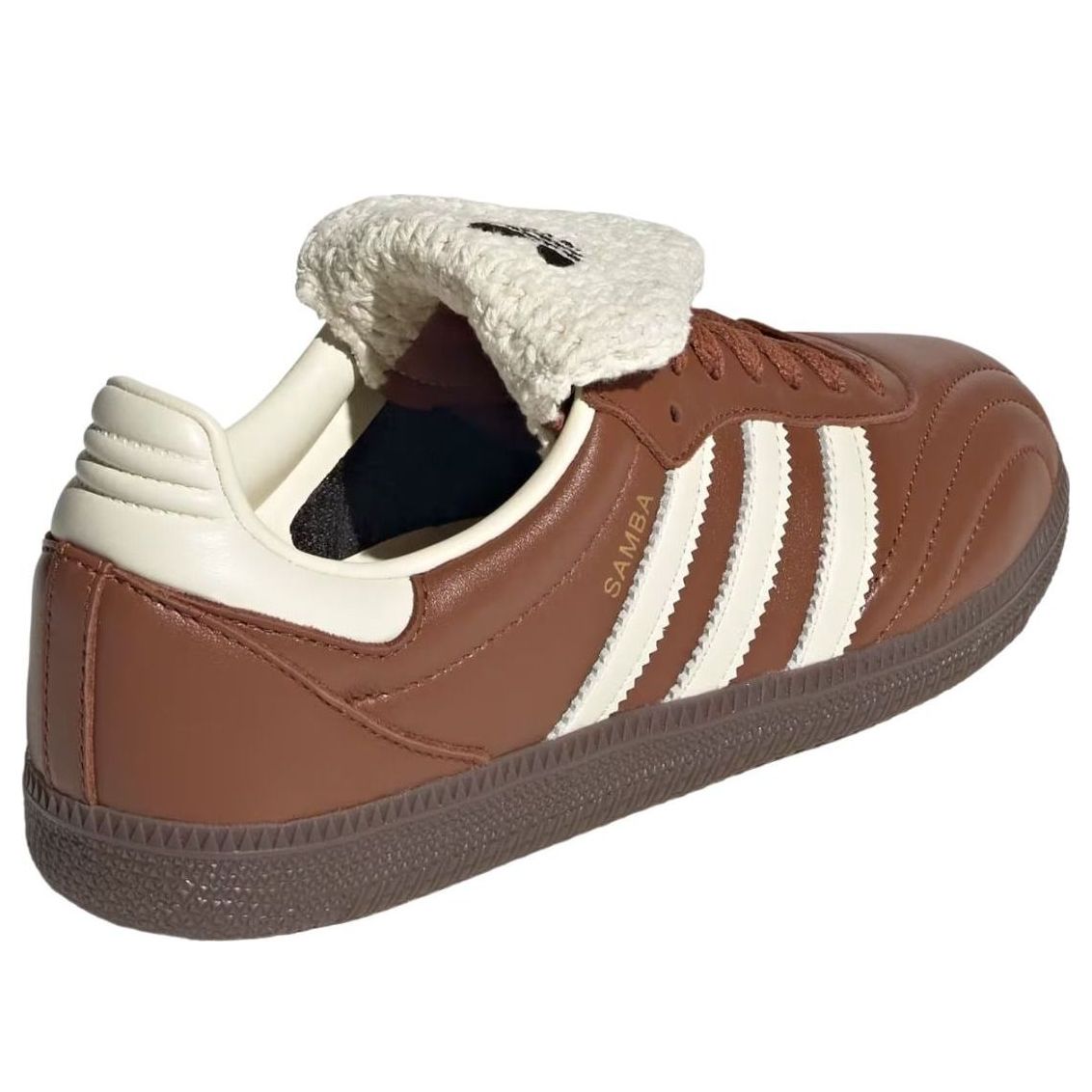 (WMNS) adidas Samba Long Tongue 'Dusky Bronze Cream White'  IH9032