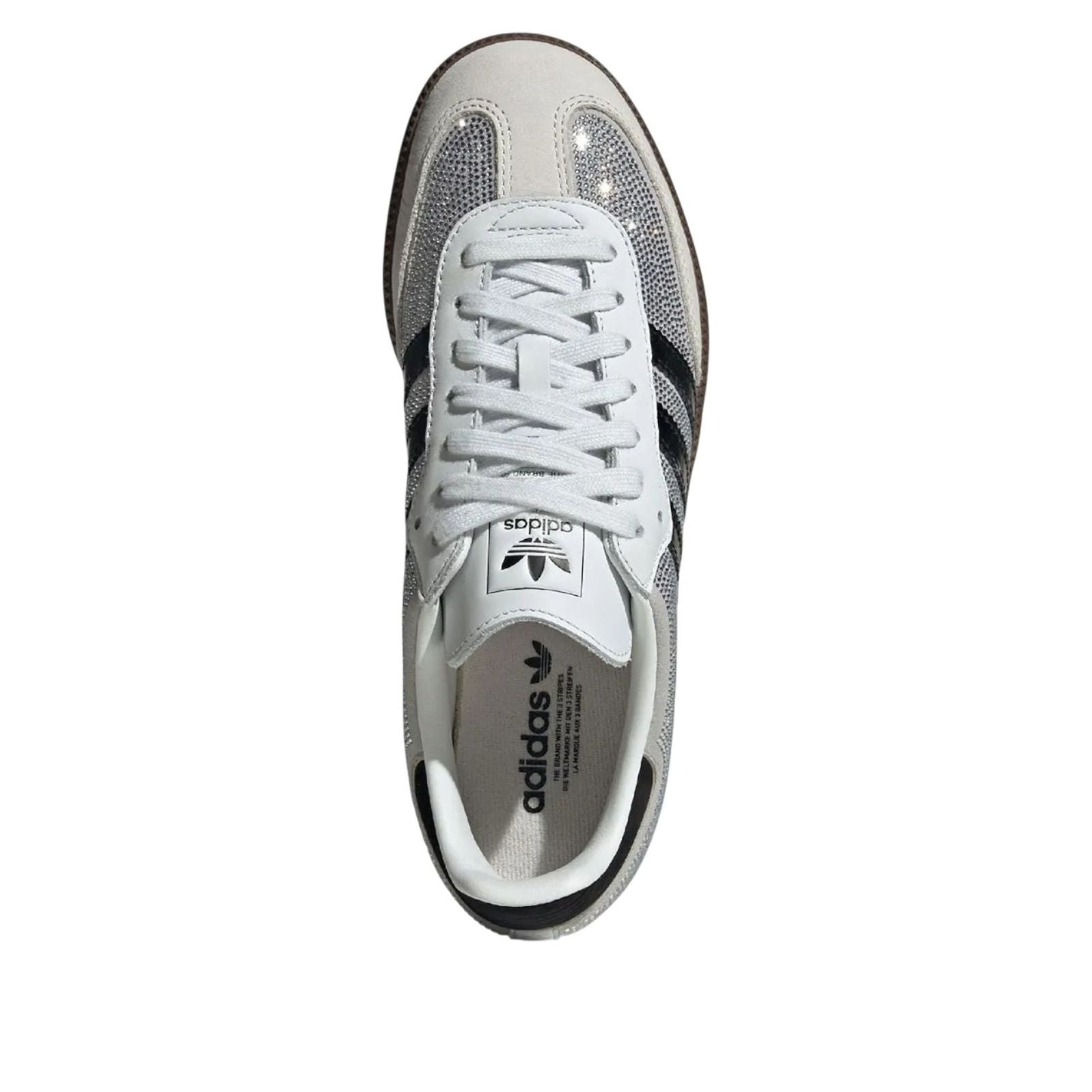 (WMNS) adidas Samba 'Rhinestone White' IH9055