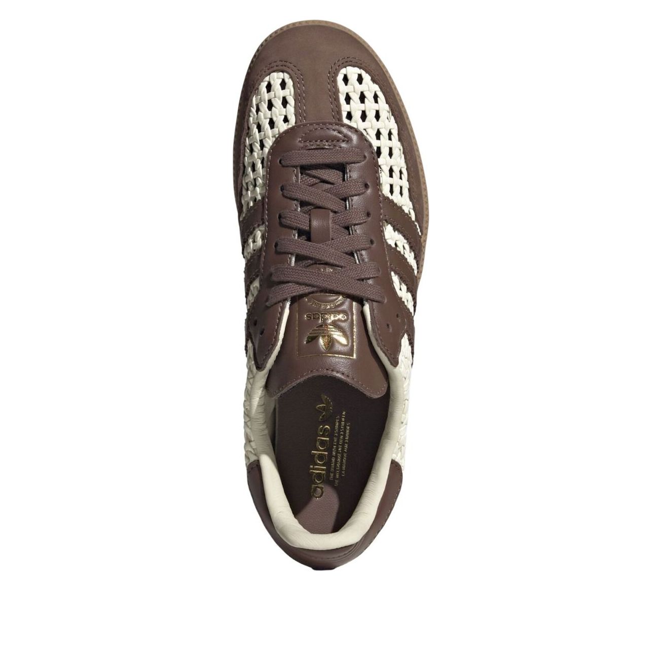 (WMNS) adidas Samba 'Basketweave White' IH9373
