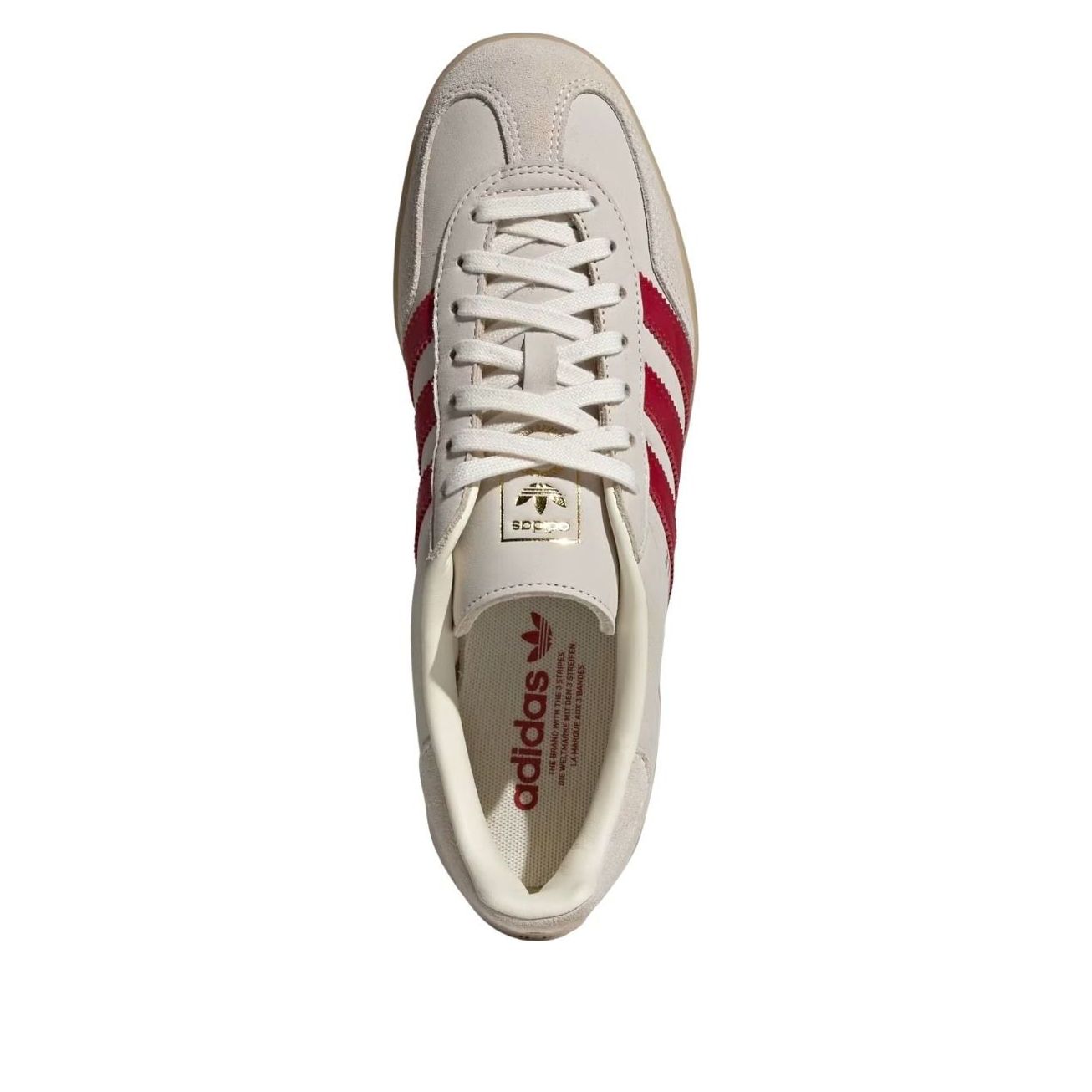 adidas Gazelle Indoor 'Cream White Red Gum' IH9676