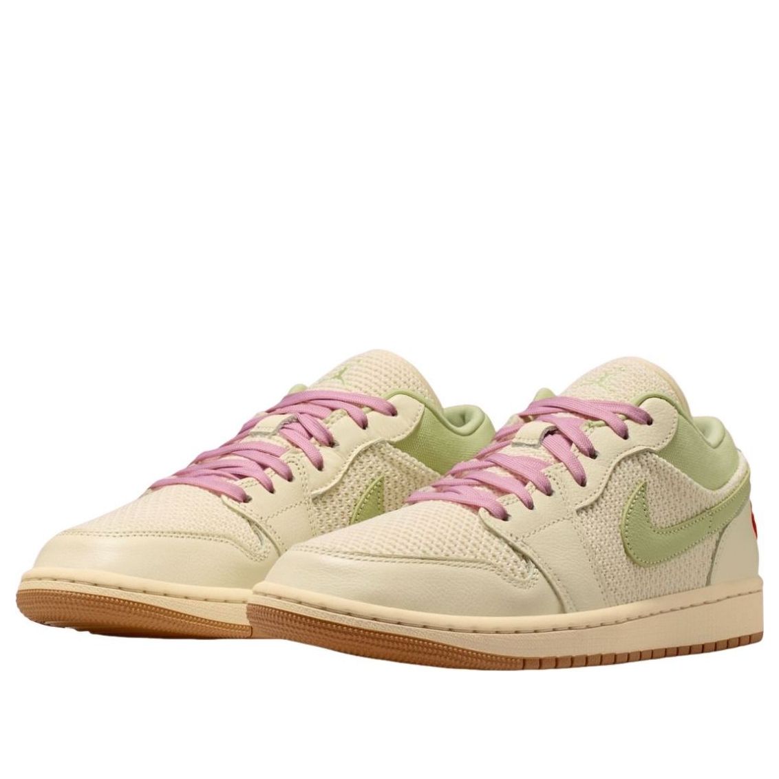(WMNS) Air Jordan 1 Low Woven 'Olive Aura' II0569-100