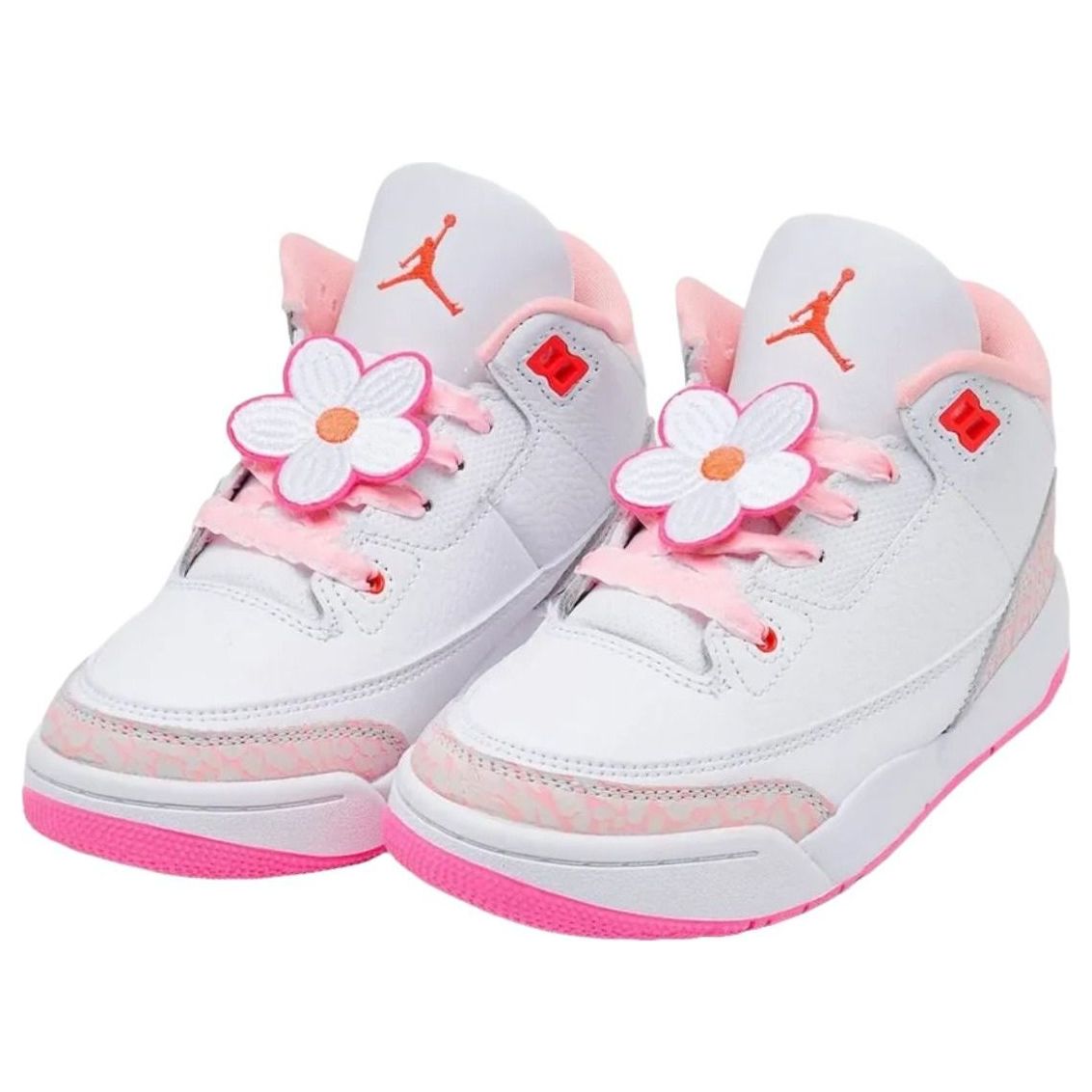 (GS) Air Jordan 3 'Spring Flowers' II0599-600
