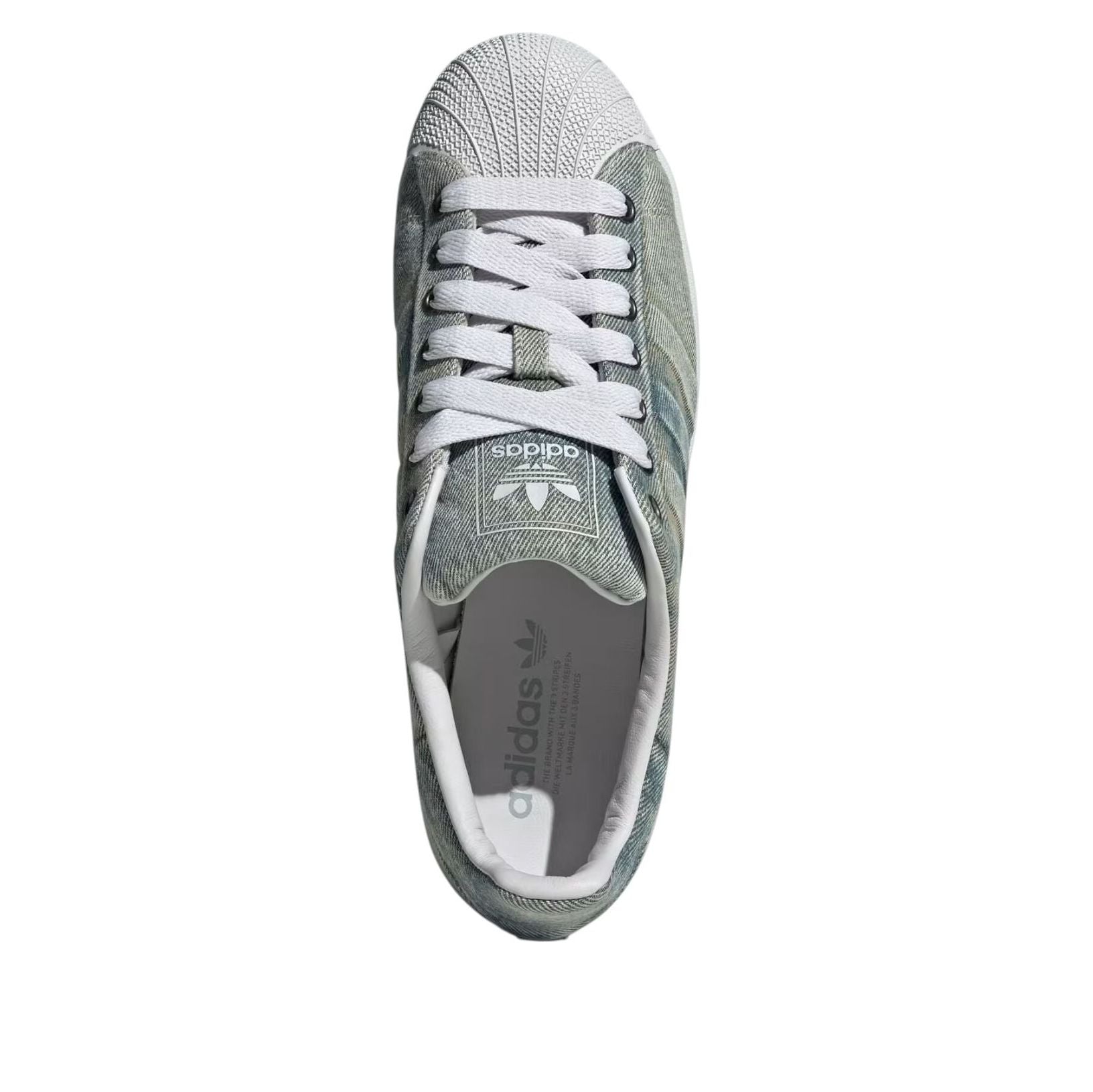 adidas Superstar Denim 'Green Dash Grey' JQ3239