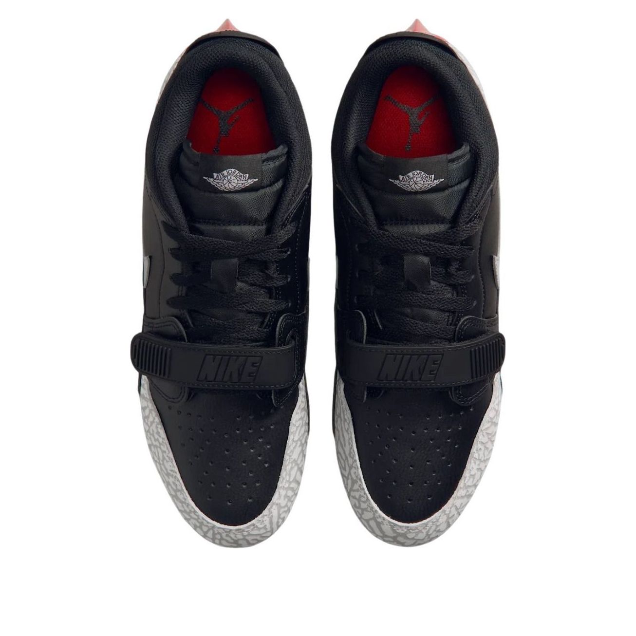 Air Jordan Legacy 312 Low TD Football Cleat 'Bred' IM3100-001