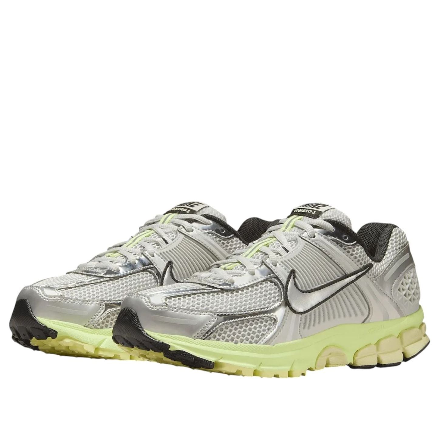 (WMNS) Nike Air Zoom Vomero 5 'Metallic Silver Barley Volt' IM3376-007