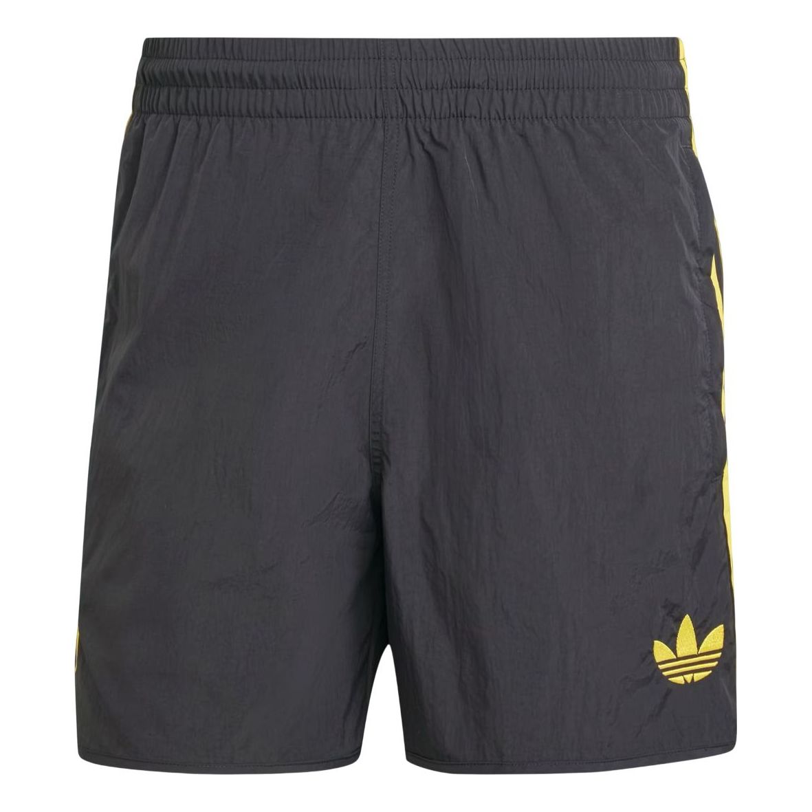 adidas Jude Bellingham Shorts Asia Sizing 'Black Yellow' IM7919