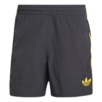 adidas Jude Bellingham Shorts Asia Sizing 'Black Yellow' IM7919