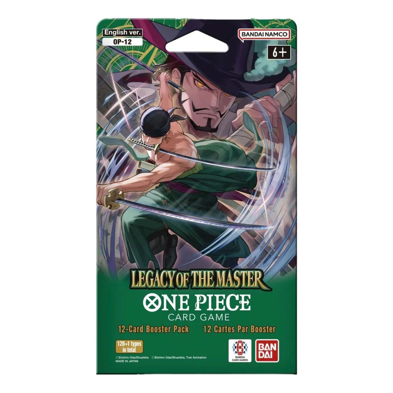 One Piece Card Eng. Legacy of the Master Sleeved Booster Pack 810158830943-PACK