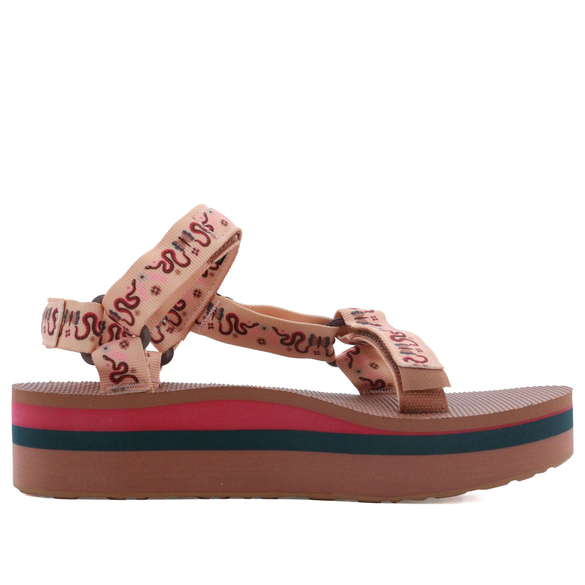 (WMNS) TEVA x Anna Sui Flatform Universal 'Pink' 1106280-LLL