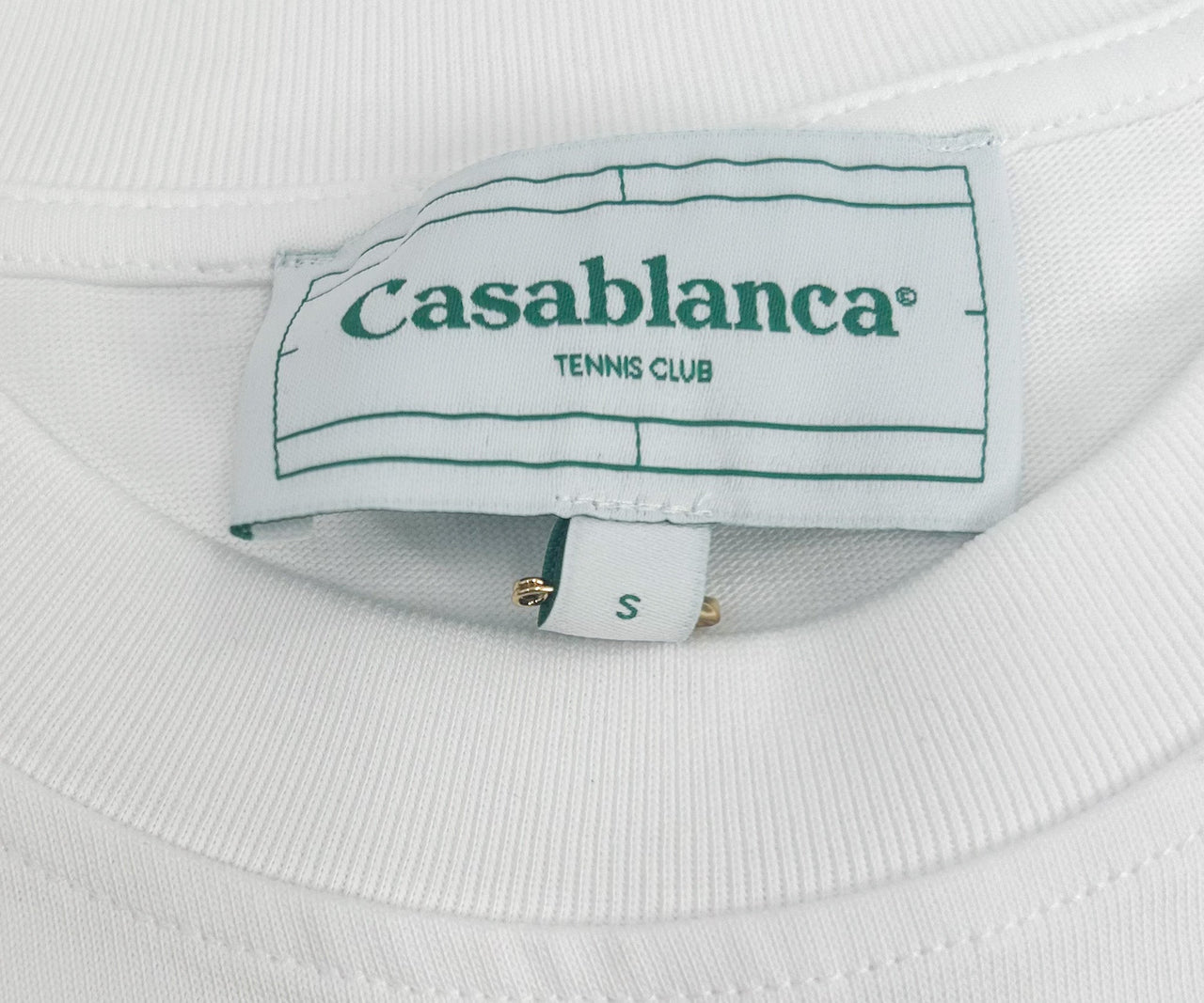 Casablanca White Unity is Power T-Shirt