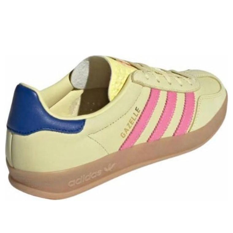 (WMNS) adidas Gazelle Indoor 'Powder Yellow Lucid Pink' JI2719