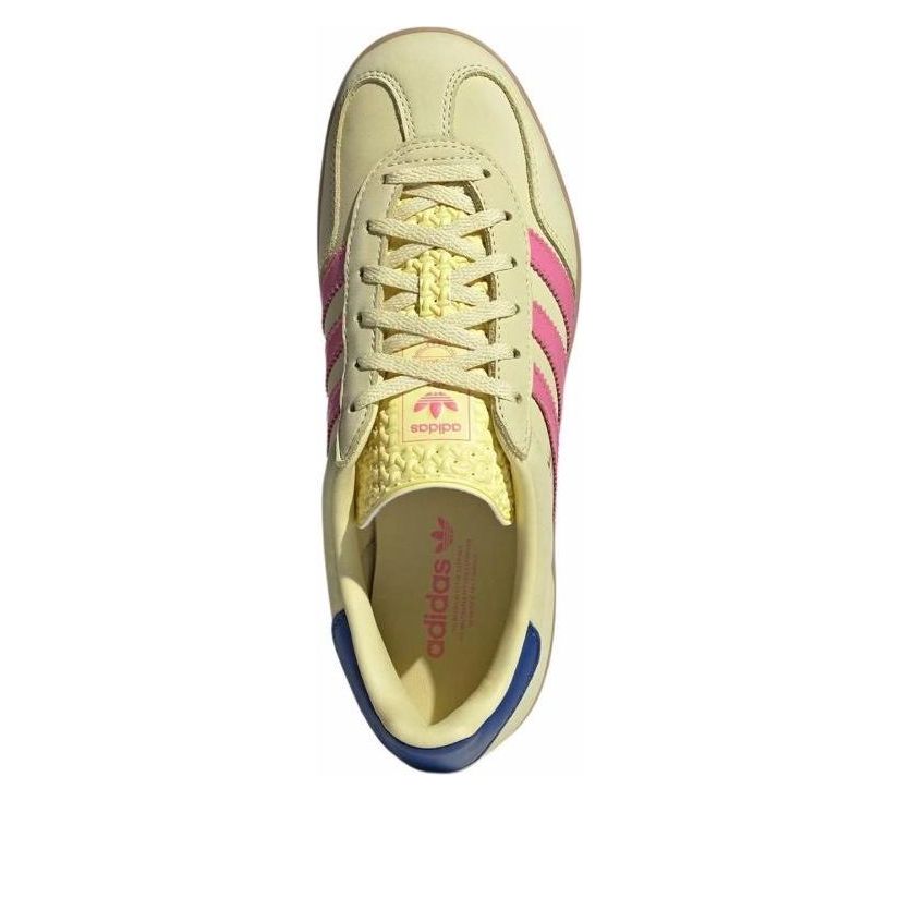 (WMNS) adidas Gazelle Indoor 'Powder Yellow Lucid Pink' JI2719