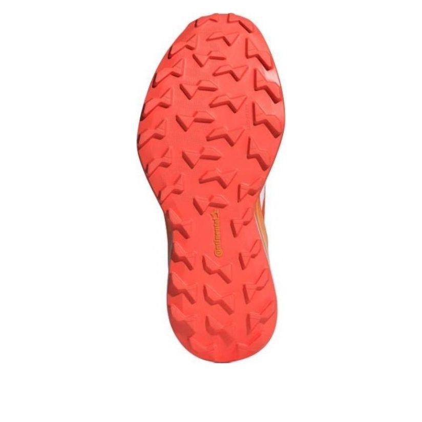 (WMNS) adidas Terrex Agravic 3 'White Semi Impact Orange' JI0955