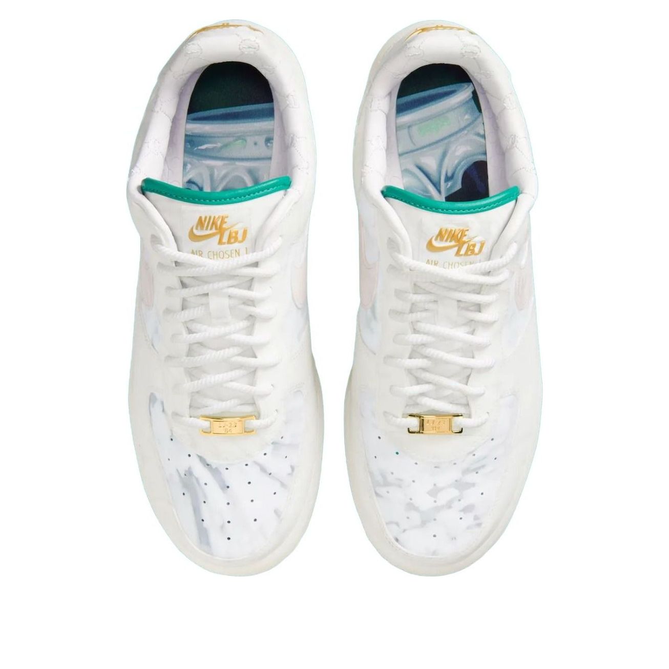 Nike x LeBron James Air Force 1 Low 'Beijing' IQ5373-100