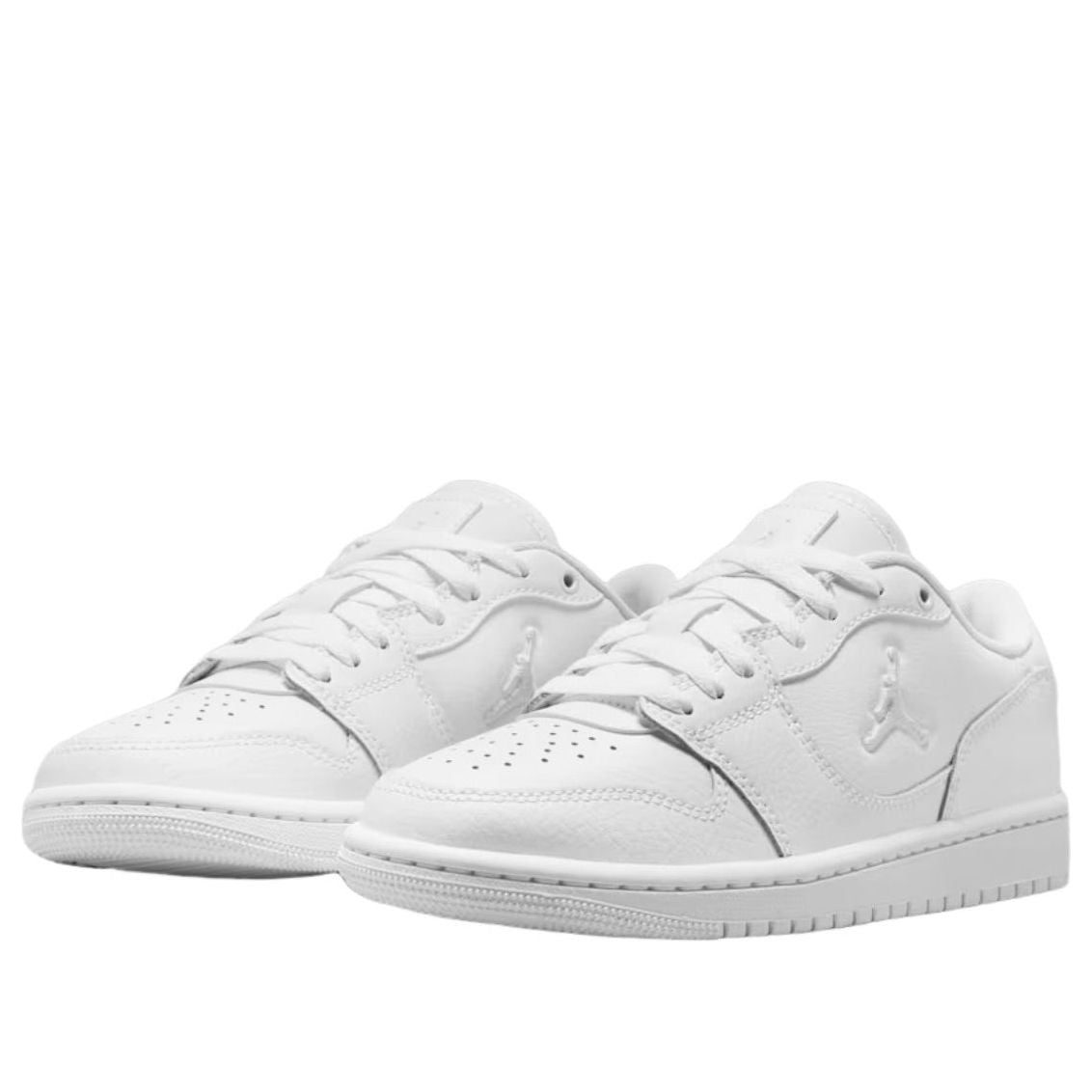 (GS) Air Jordan Court Connect Low 'White Pure Platinum' IQ6016-100