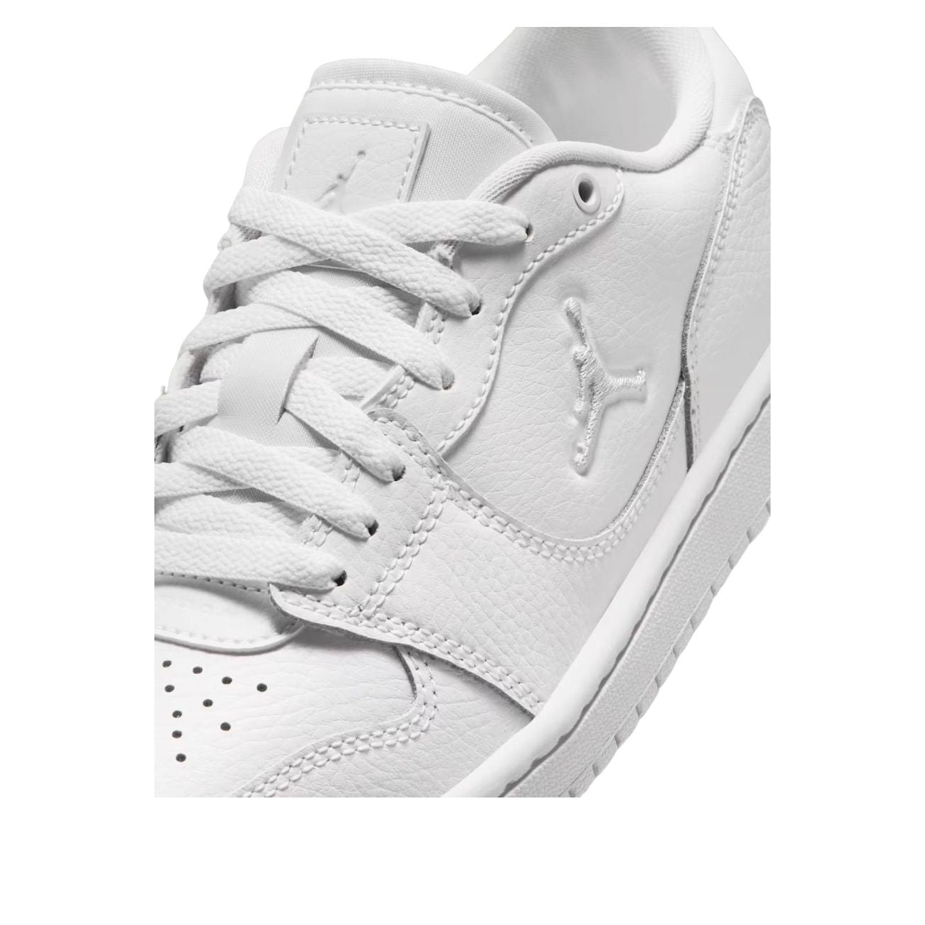 (GS) Air Jordan Court Connect Low 'White Pure Platinum' IQ6016-100