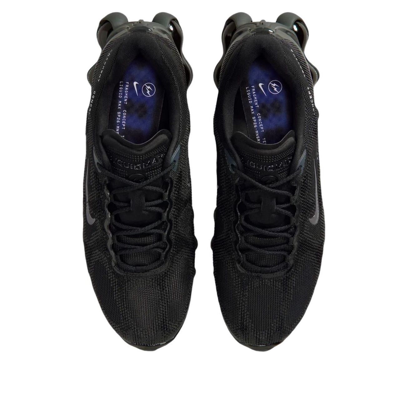 Nike x Fragment Air Liquid Max 'Black' IQ8601-001