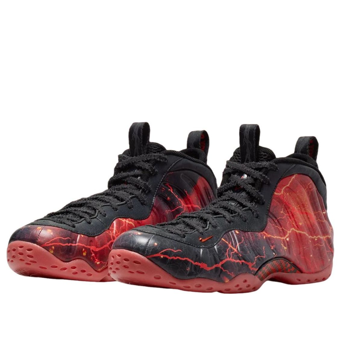 Nike x Stranger Things Air Foamposite One Premium 'Black Bright Crimson' IR7336-001