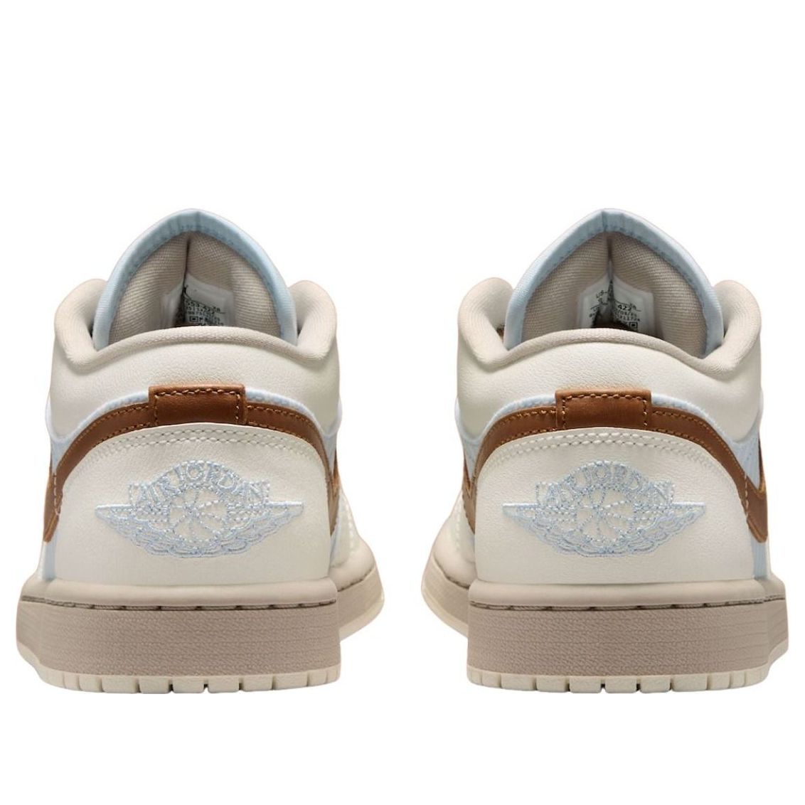 (WMNS) Air Jordan 1 Low Pinstripe Pack 'Hydrogen Blue Cream' IR7553-422
