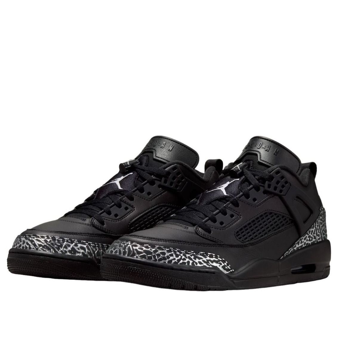Air Jordan Spizike Low 'Black Metallic Silver' IV2417-010