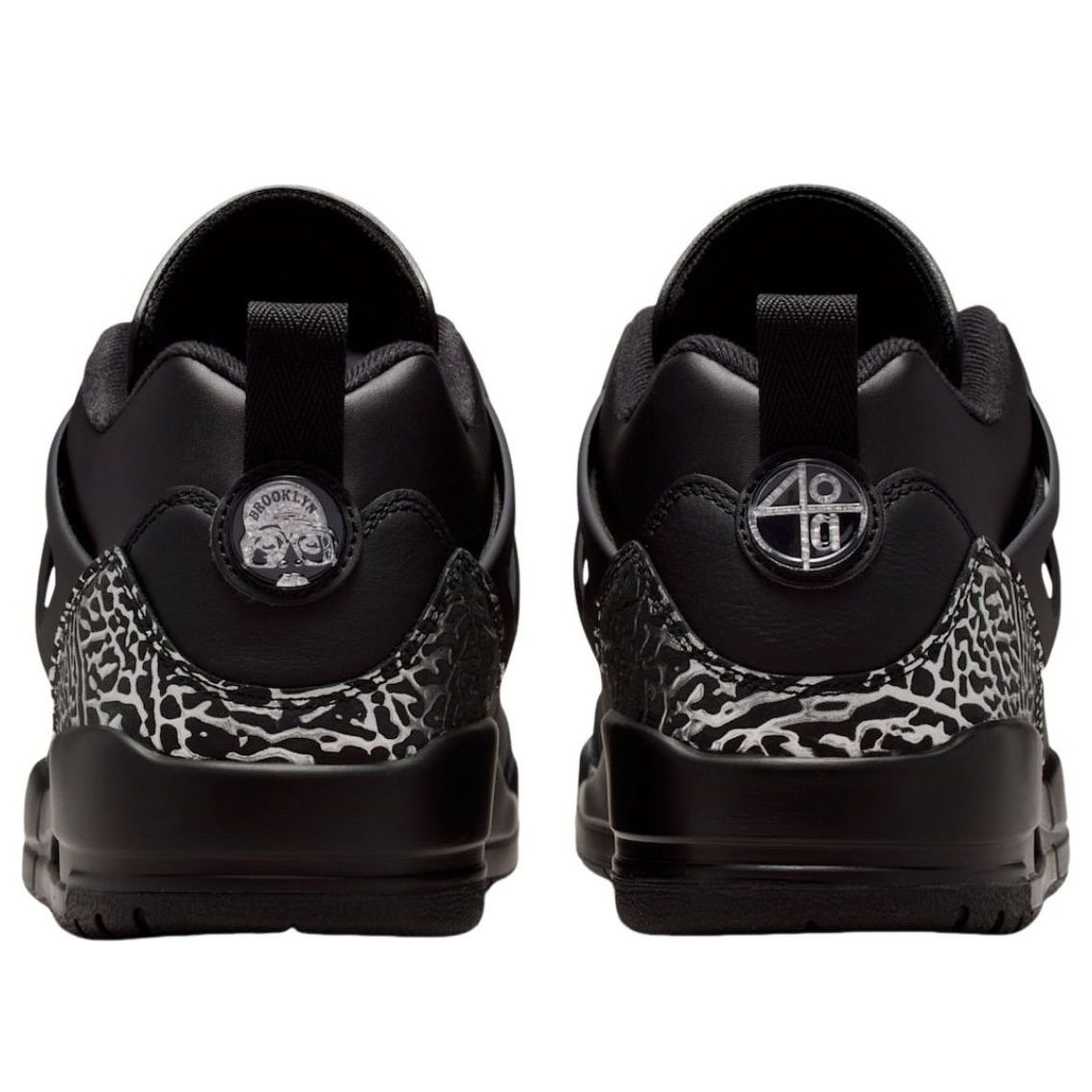 Air Jordan Spizike Low 'Black Metallic Silver' IV2417-010