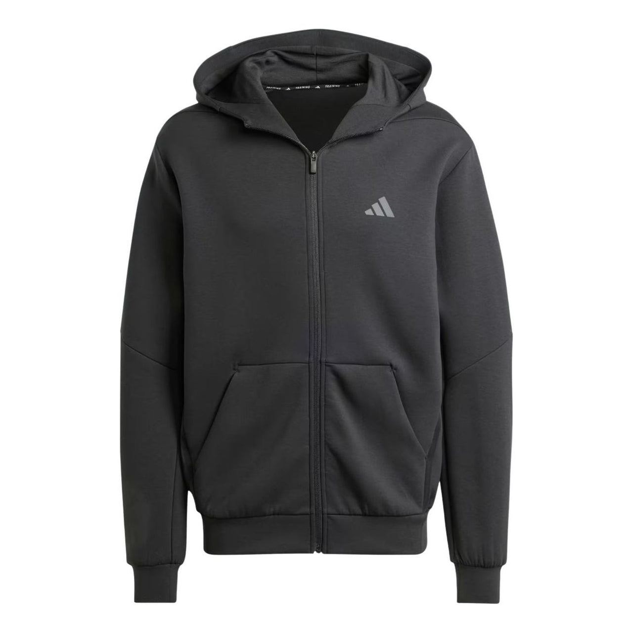 adidas Designed for Training Full-Zip Track Jacket Asia Sizing 'Black' IY1131
