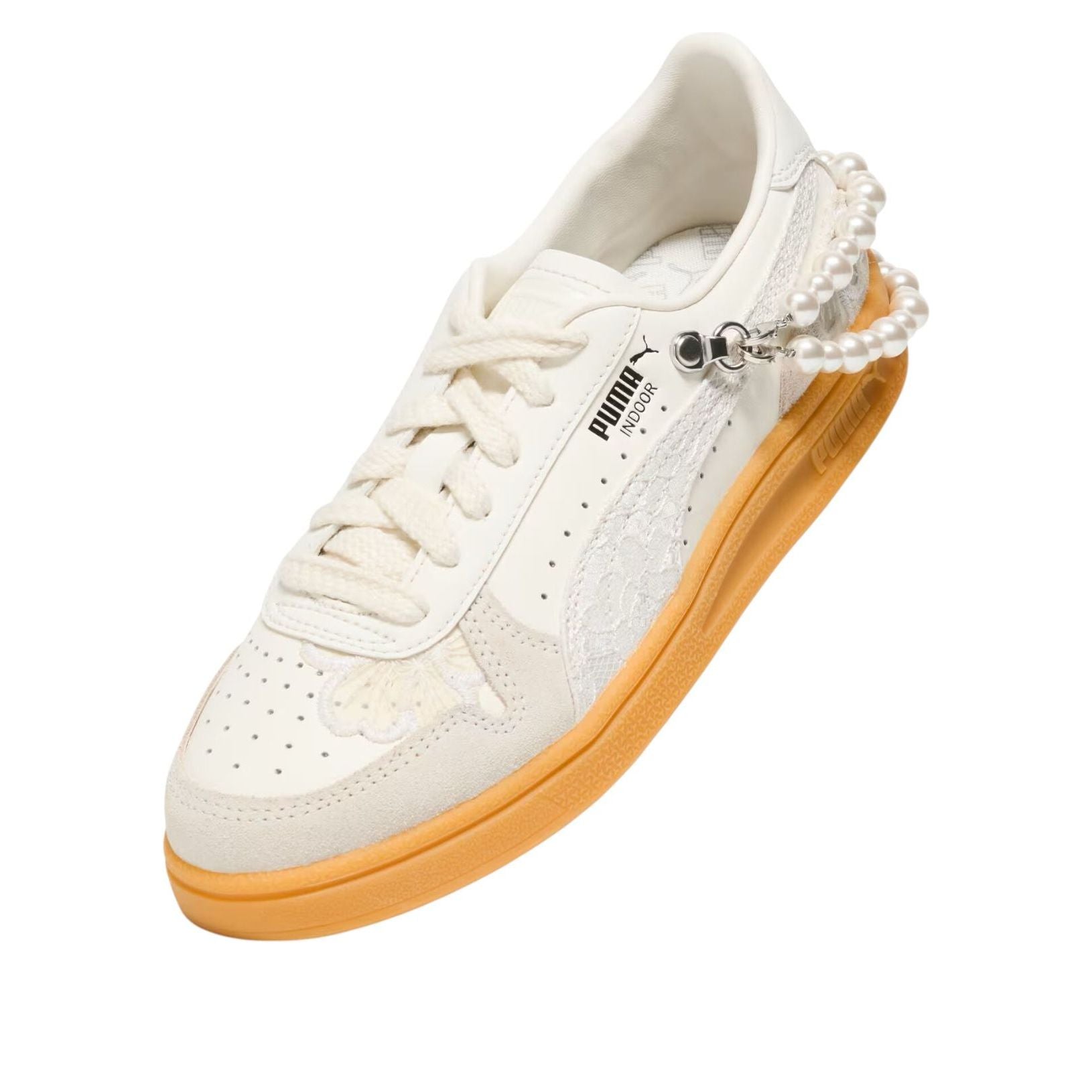 (WMNS) PUMA Indoor Feminine Pack 'Warm White Vapor Gray PUMA Black' 399964-01