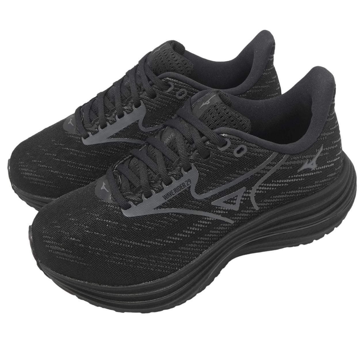 Mizuno Wave Rider 29 Super Wide 'Black' J1GC256503