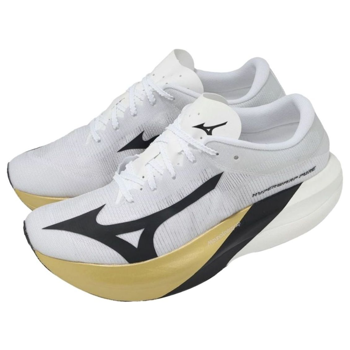 Mizuno Hyperwarp Pure 'White Black Gold' J1GC267501