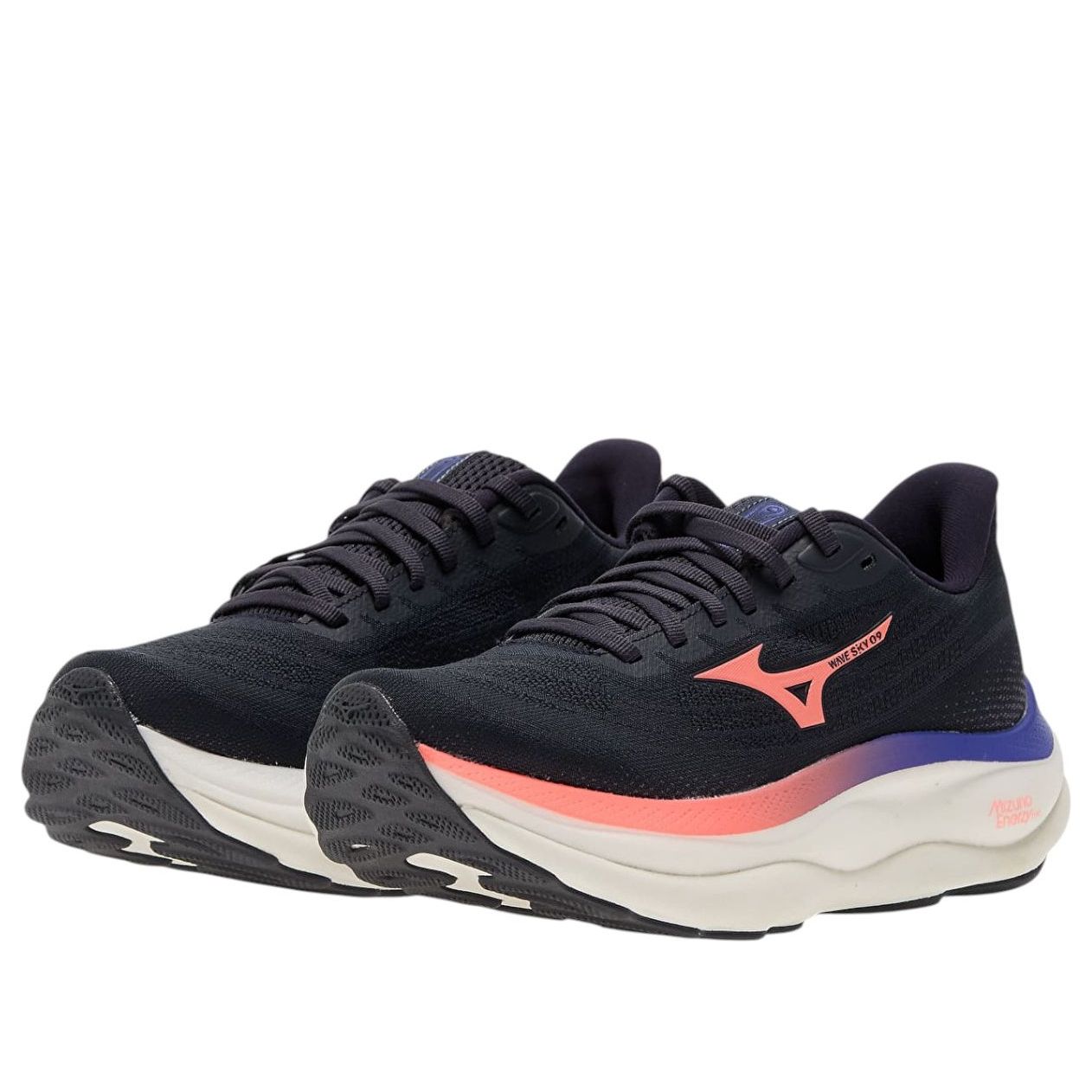 (WMNS) Mizuno Wave Sky 9 'Odyssey Grey Striking Coral' J1GD250221