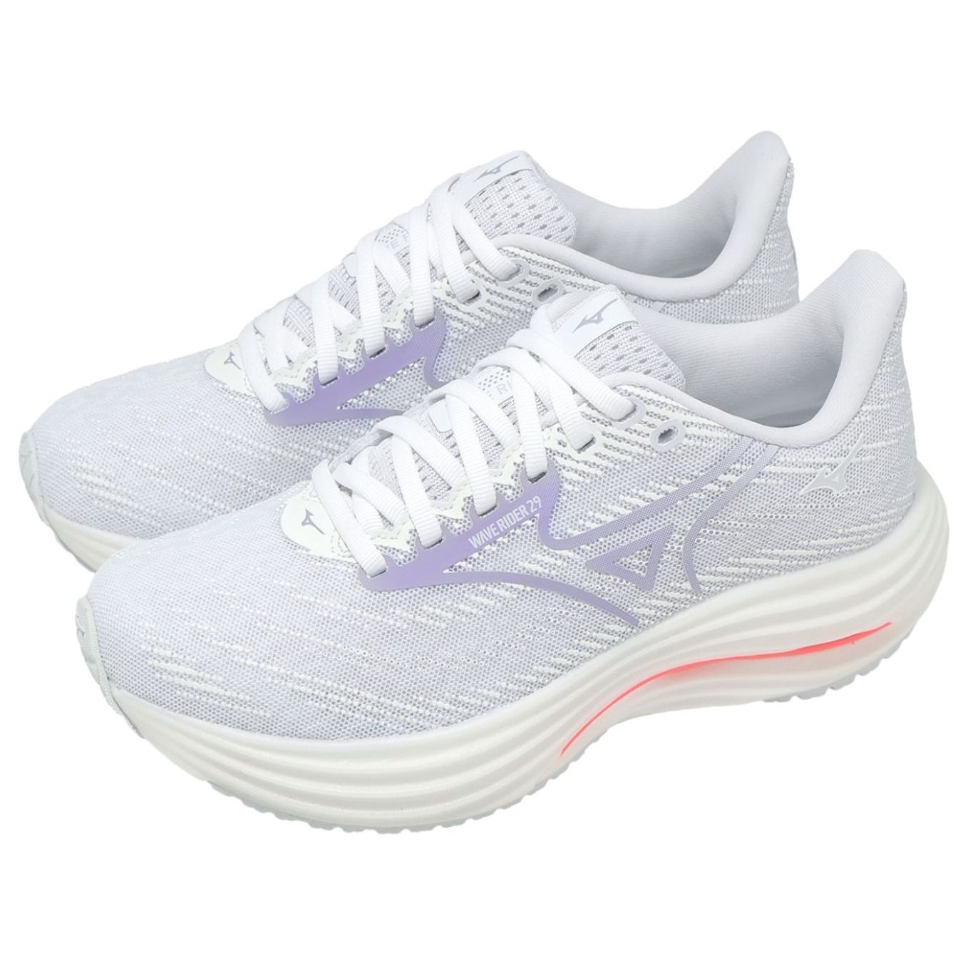 (WMNS) Mizuno Wave Rider 29 'White Icelandic Blue' J1GD250323
