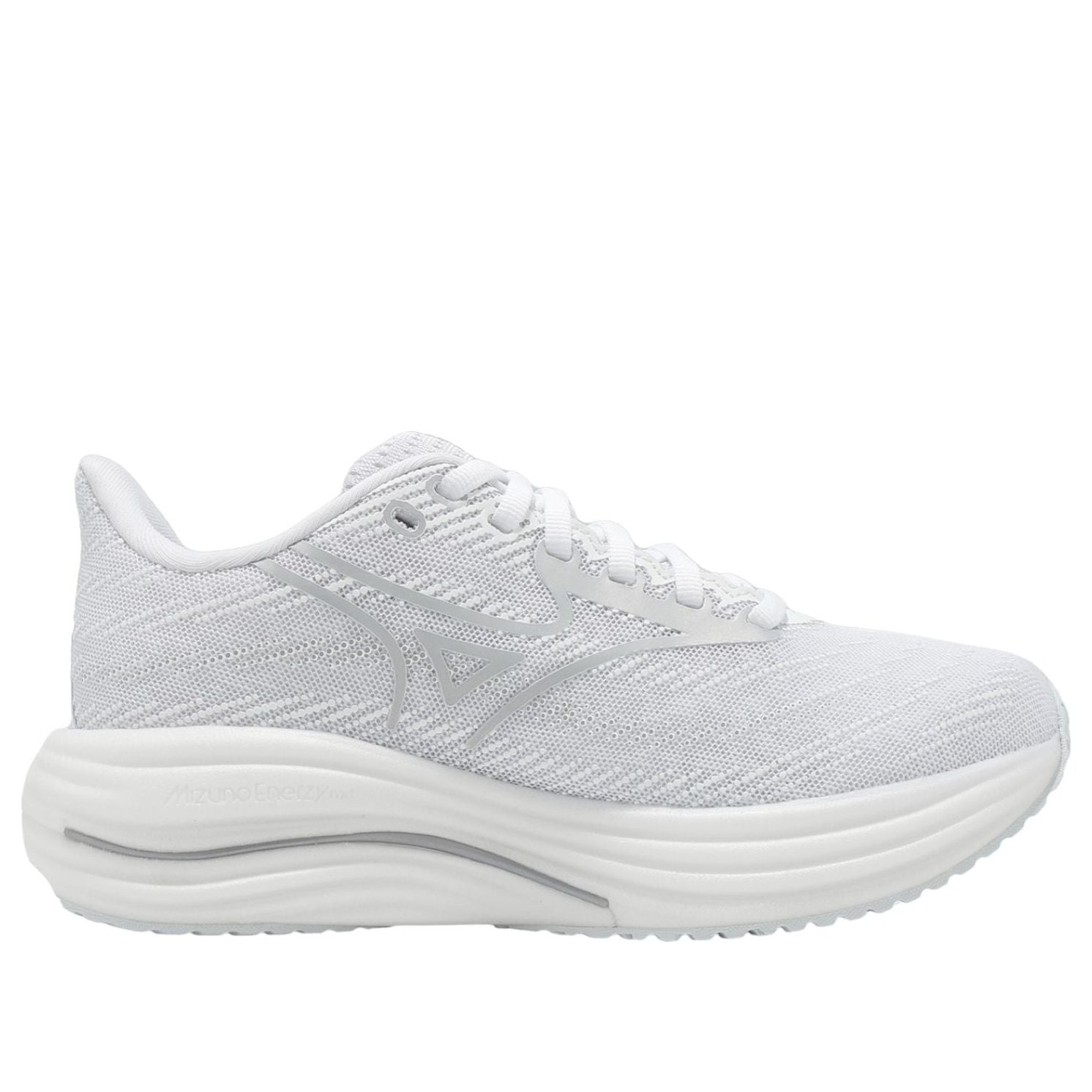 (WMNS) Mizuno Wave Rider 29 Super Wide 'White Silver' J1GD250604