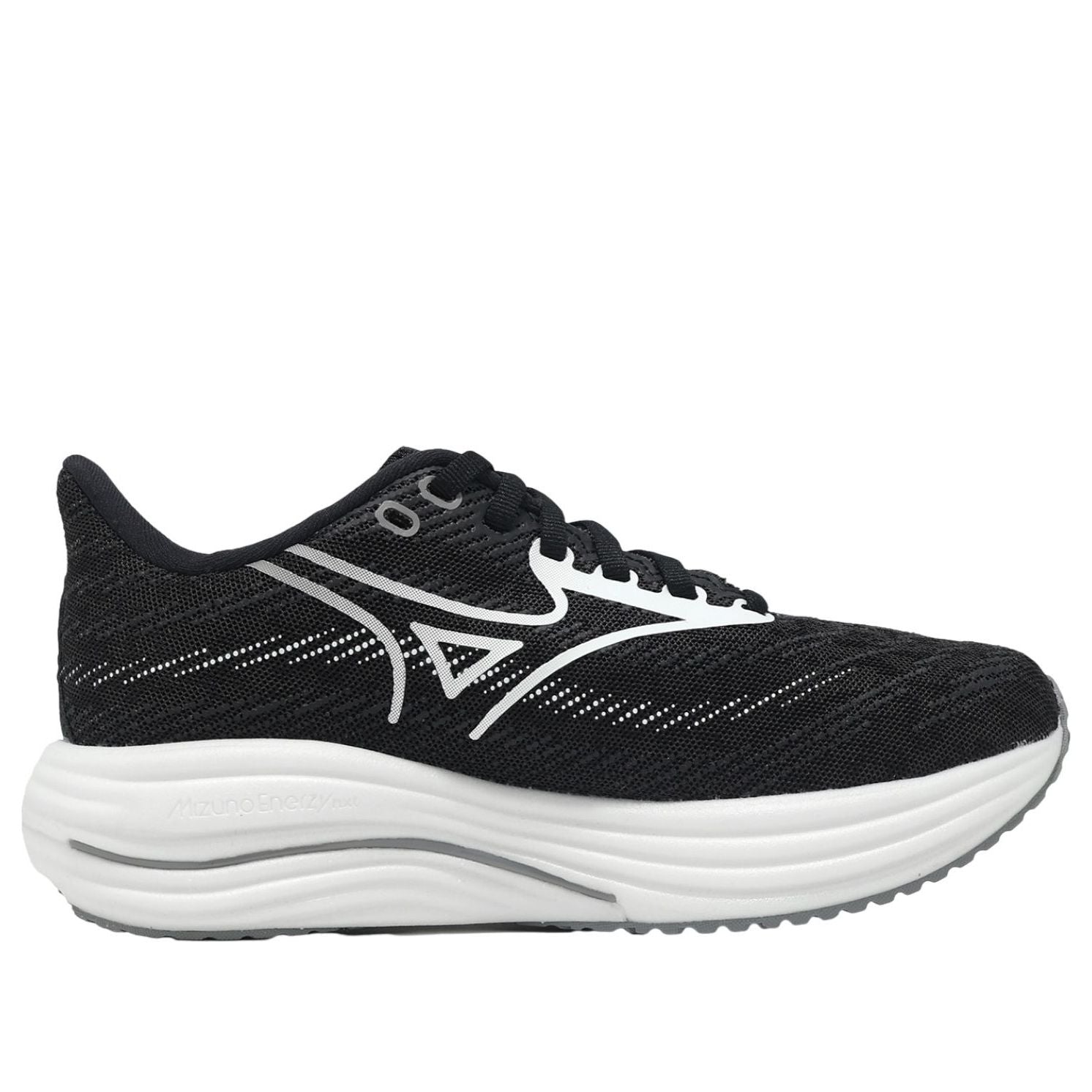 (WMNS) Mizuno Wave Rider 29 Super Wide 'Black White' J1GD250622