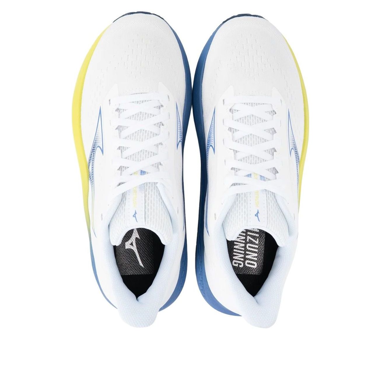 (WMNS) Mizuno Fortrush 'White Yellow' J1GD264821