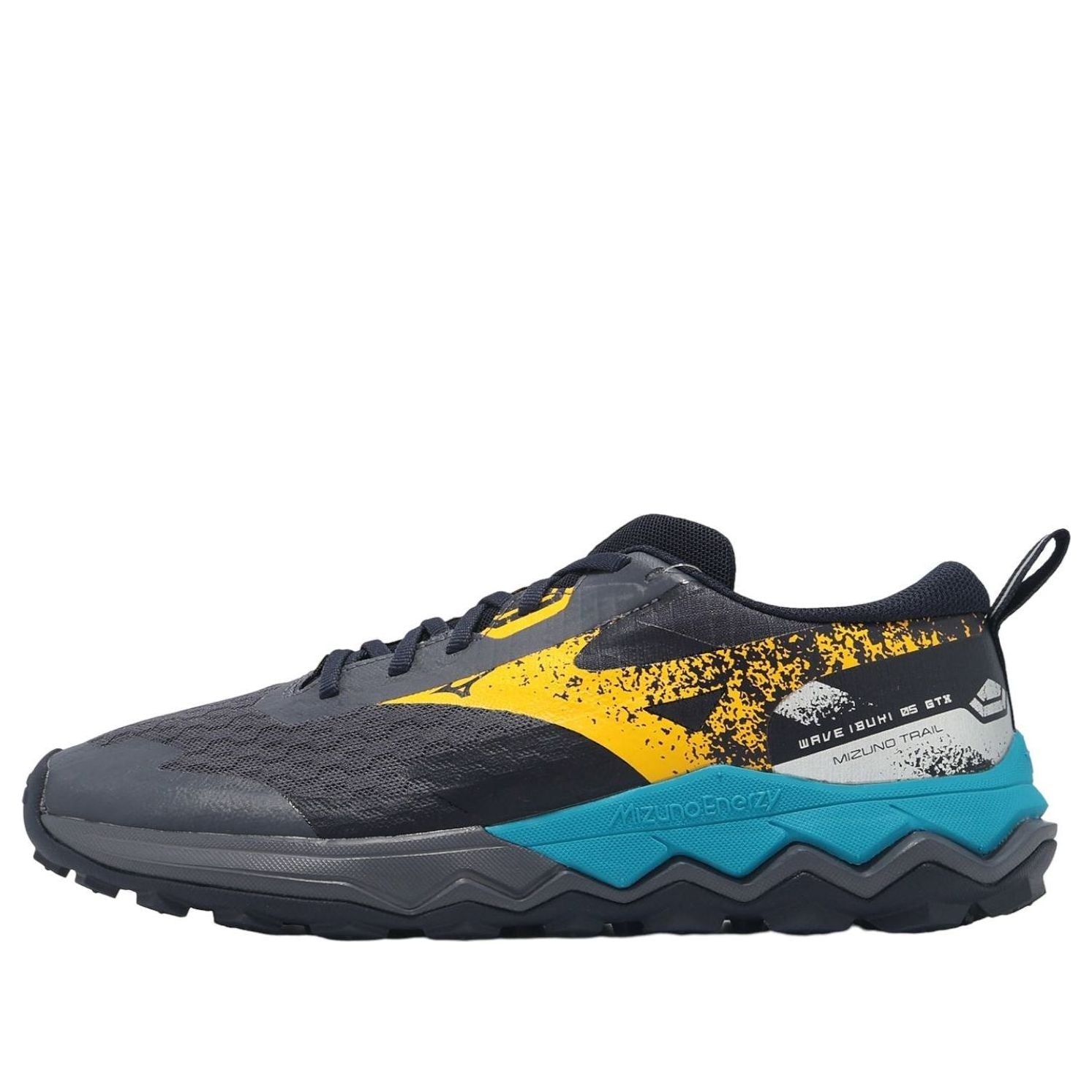 Mizuno Wave Ibuki 5 GORE-TEX 'Odyssey Grey Citrus Baritone Blue' J1GJ255951