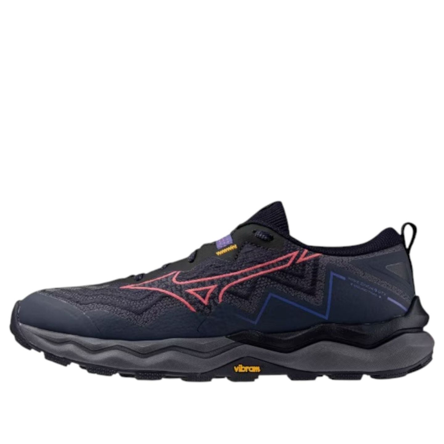 (WMNS) Mizuno Wave Daichi 9 GORE-TEX 'Baritone Blue Calypso Coral' J1GK255671