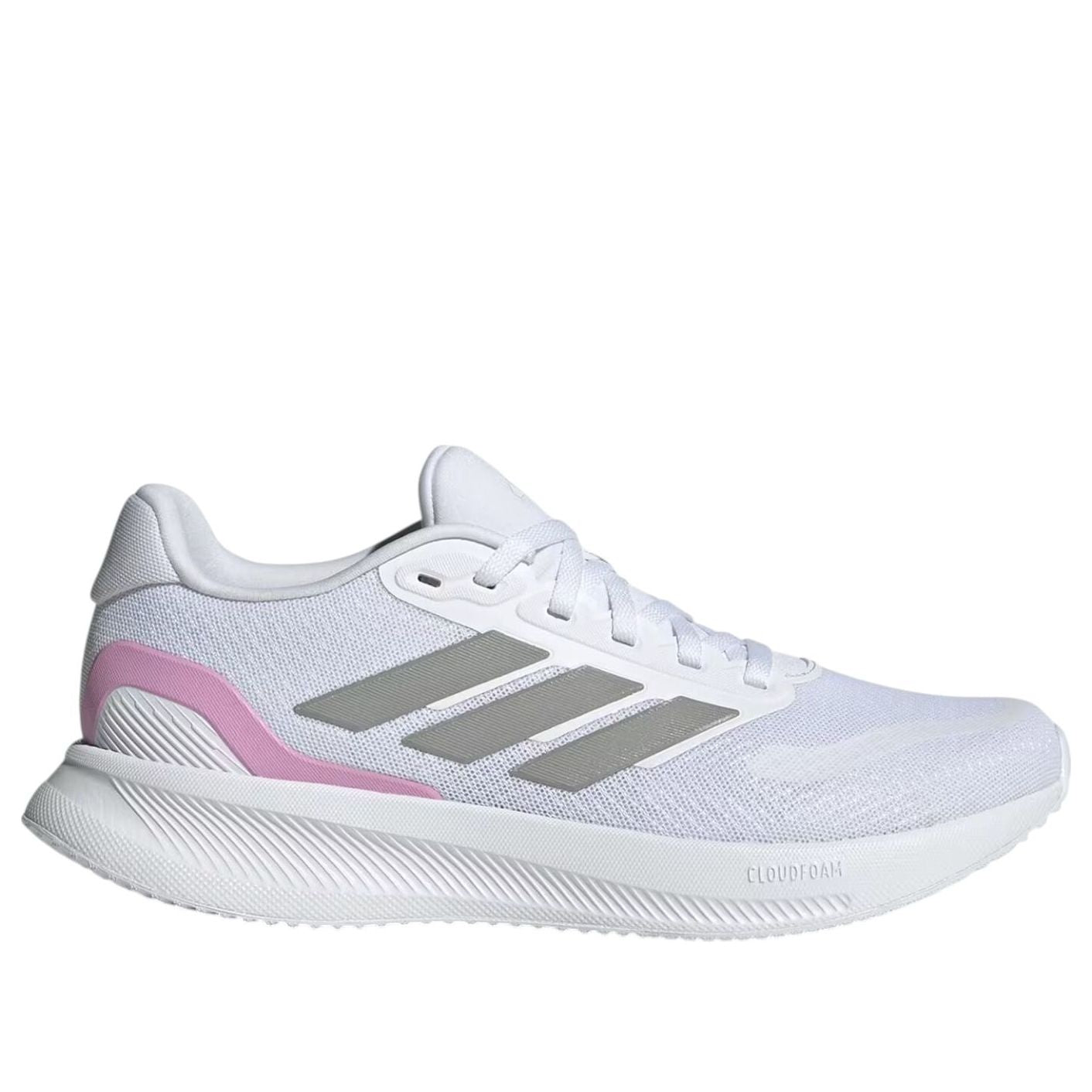 (WMNS) adidas Runfalcon 5 Wide 'White Solid Grey Pink' JH6015