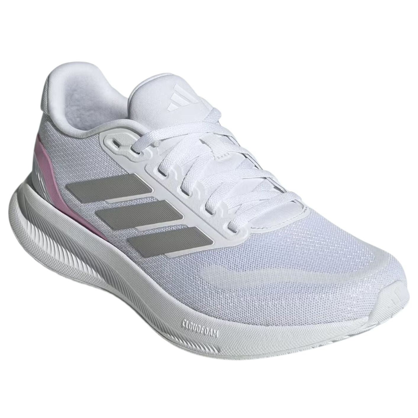 (WMNS) adidas Runfalcon 5 Wide 'White Solid Grey Pink' JH6015