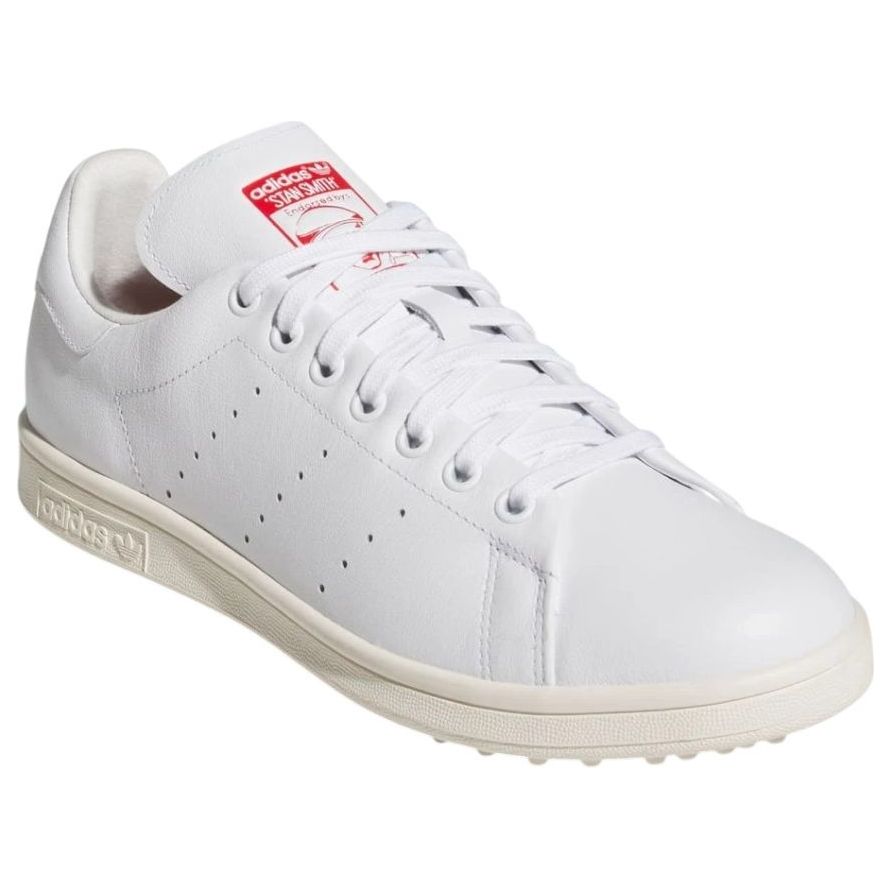 adidas Stan Smith Spikeless Golf 'Cloud White Off White Better Scarlet' JH6155