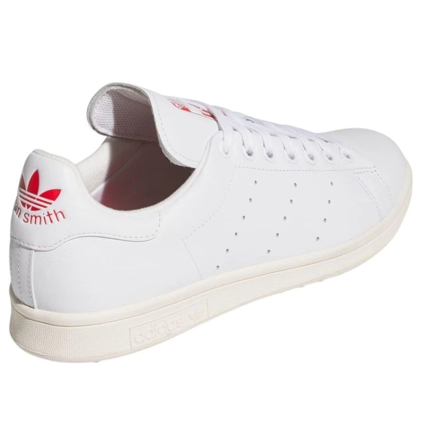 adidas Stan Smith Spikeless Golf 'Cloud White Off White Better Scarlet' JH6155