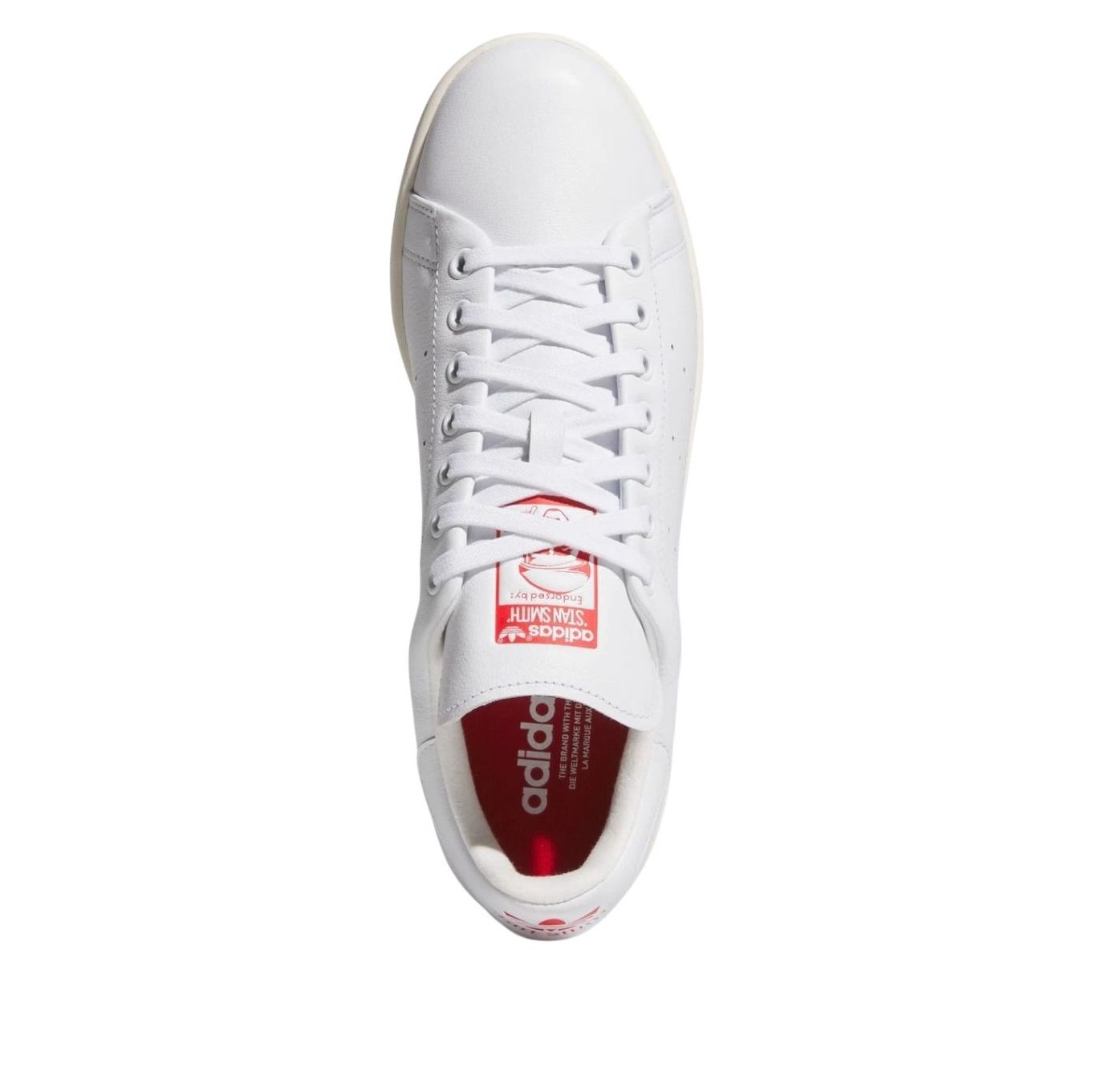 adidas Stan Smith Spikeless Golf 'Cloud White Off White Better Scarlet' JH6155